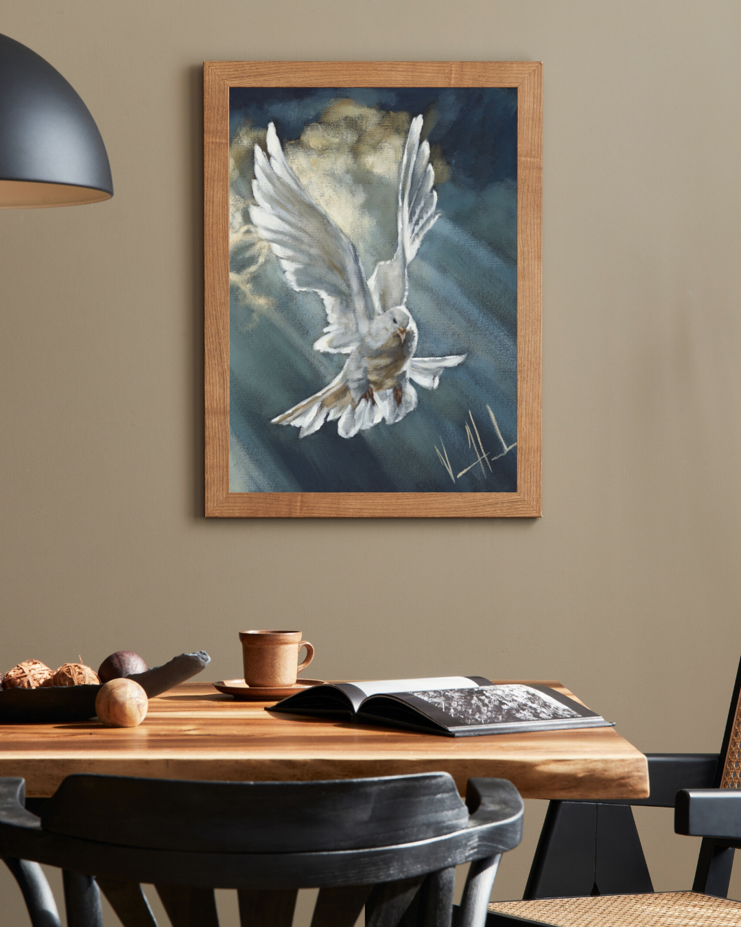 Breath of Heaven (Hand Embellished Canvas Print) Vanessa Horabuena