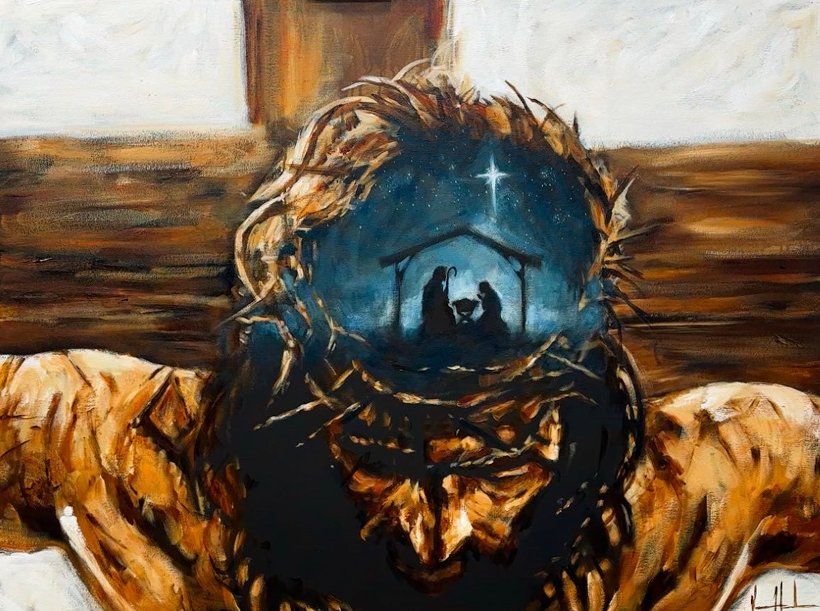 Love’s True Story - 36”x48” Original Acrylic Painting Original Painting Vanessa Horabuena