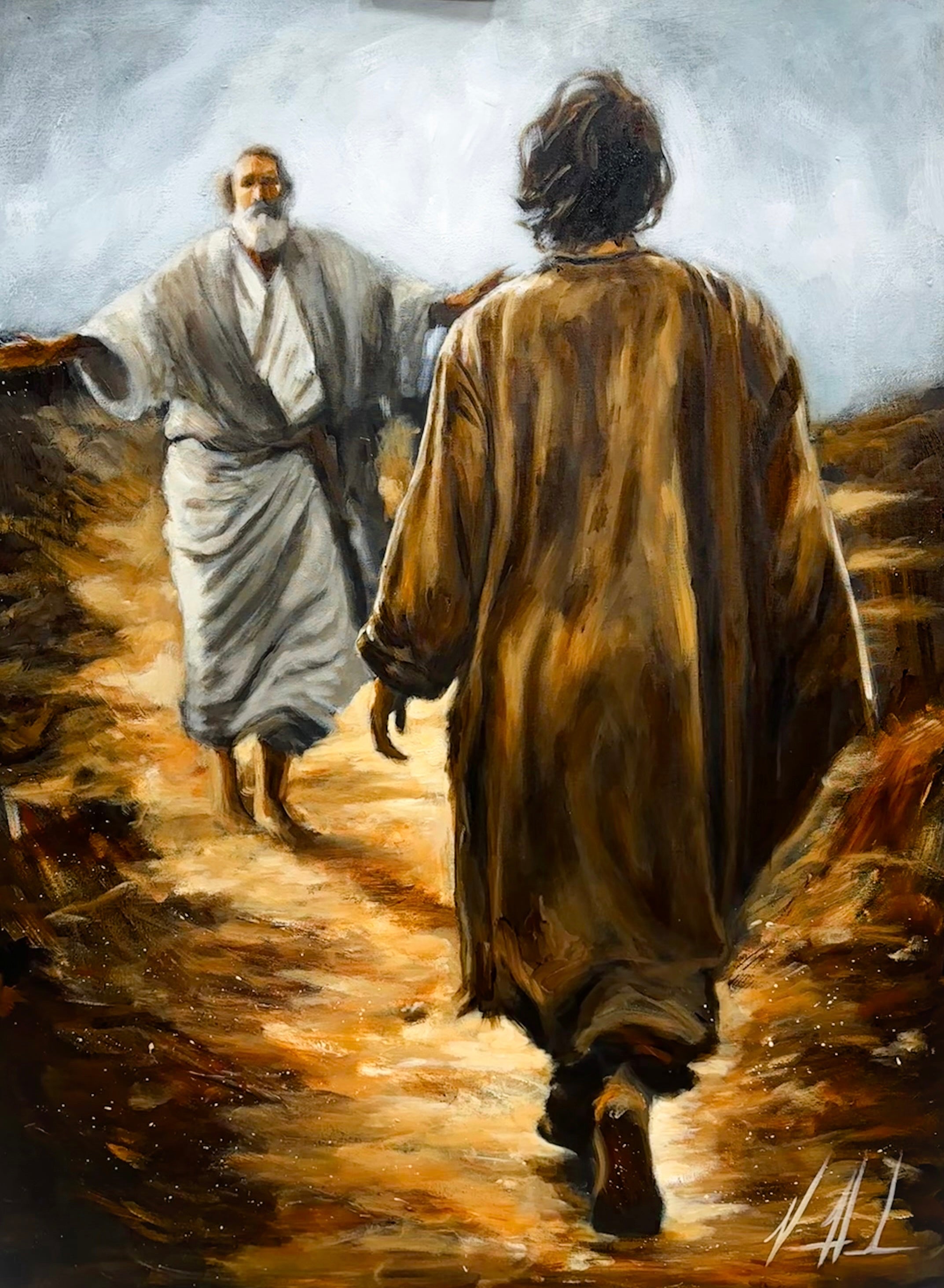 The Prodigal Son - 36”x48” Original Acrylic Painting Original Painting Vanessa Horabuena