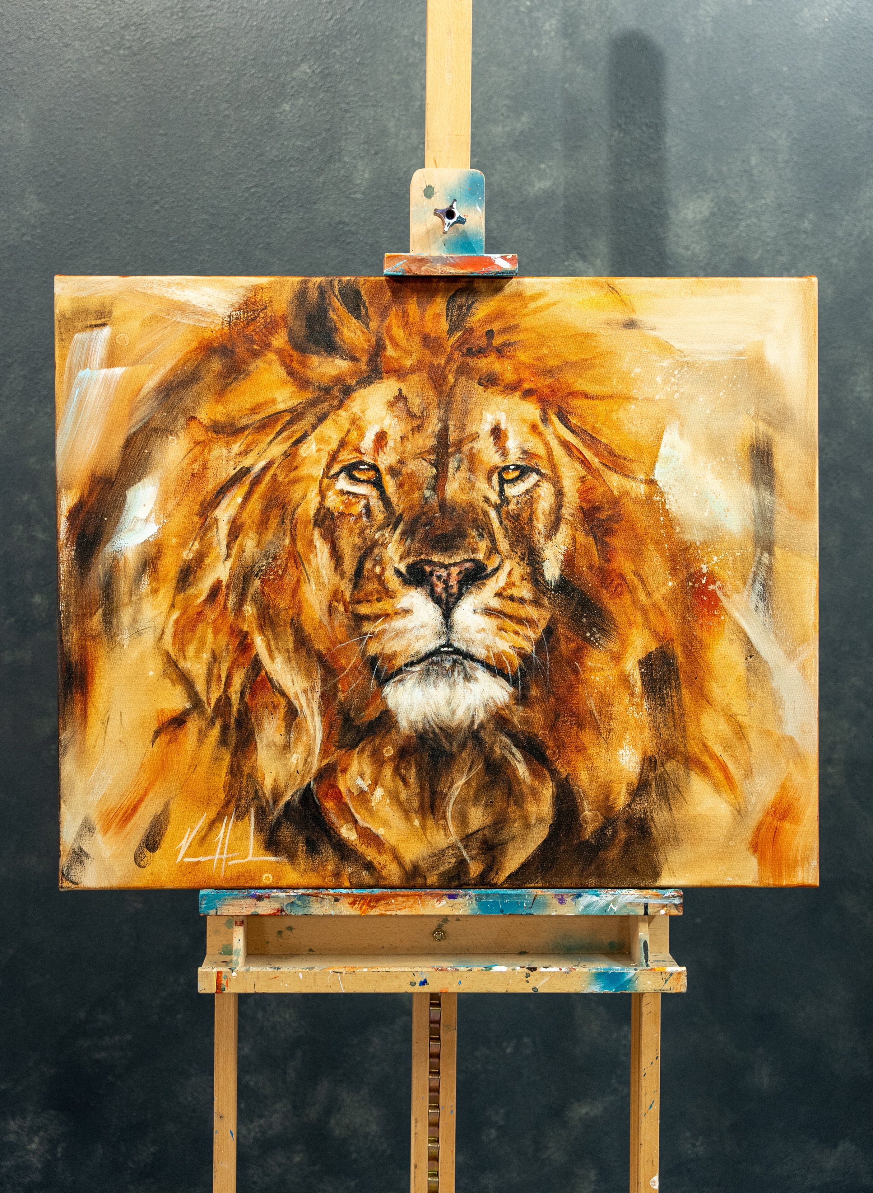 Thy Kingdom Come - 24”x30” Original Acrylic Painting Original Painting Vanessa Horabuena