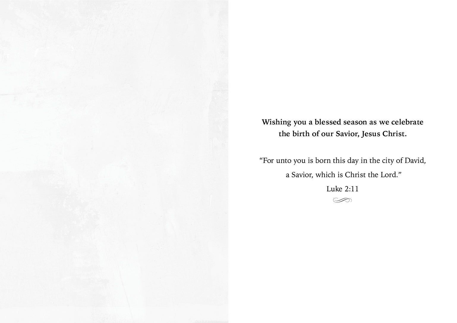 'A Savior is Born' Greeting Card Vanessa Horabuena