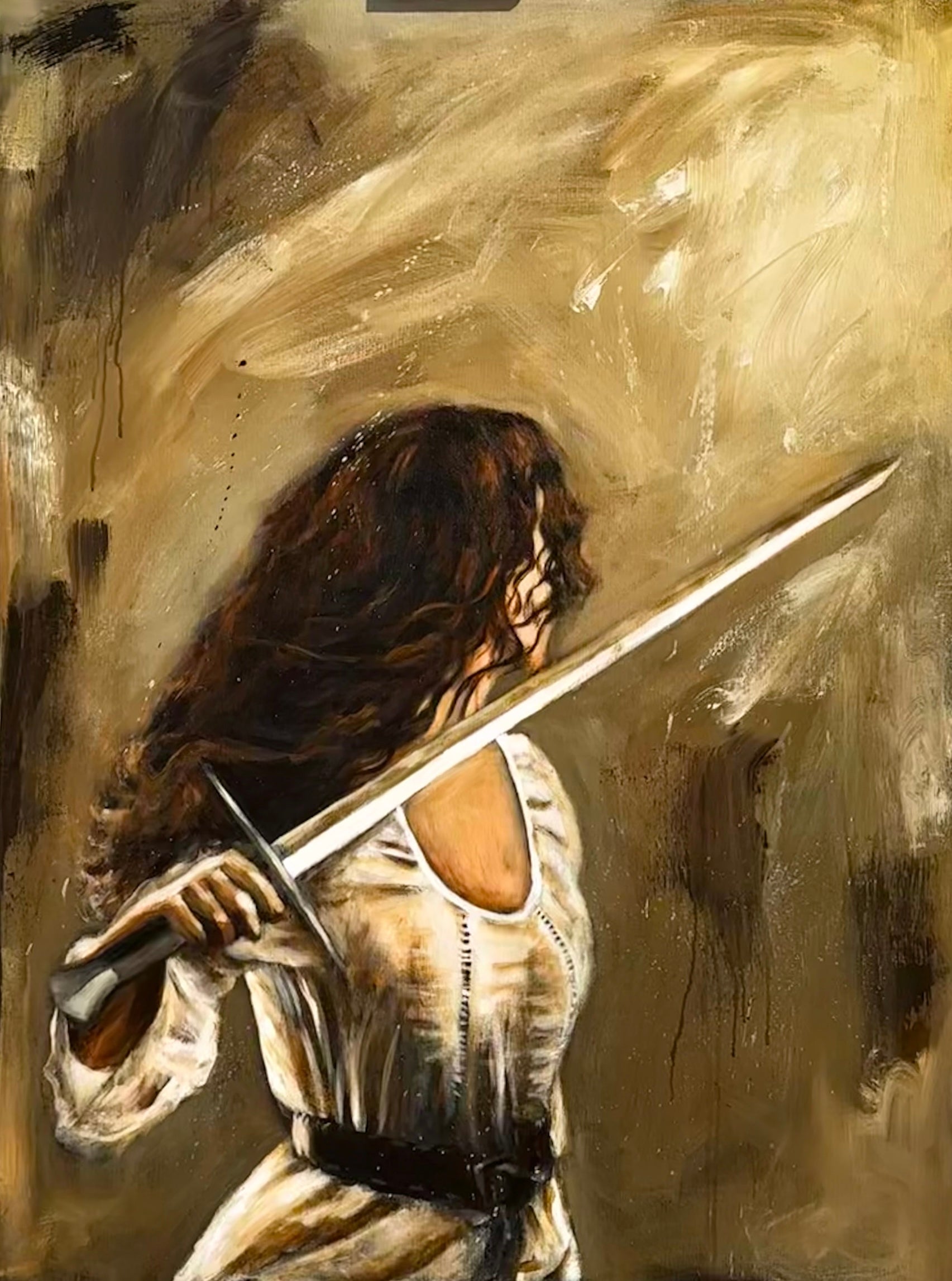 For Such a Time as This- 36”x48” Original Acrylic Painting th Original Painting Vanessa Horabuena