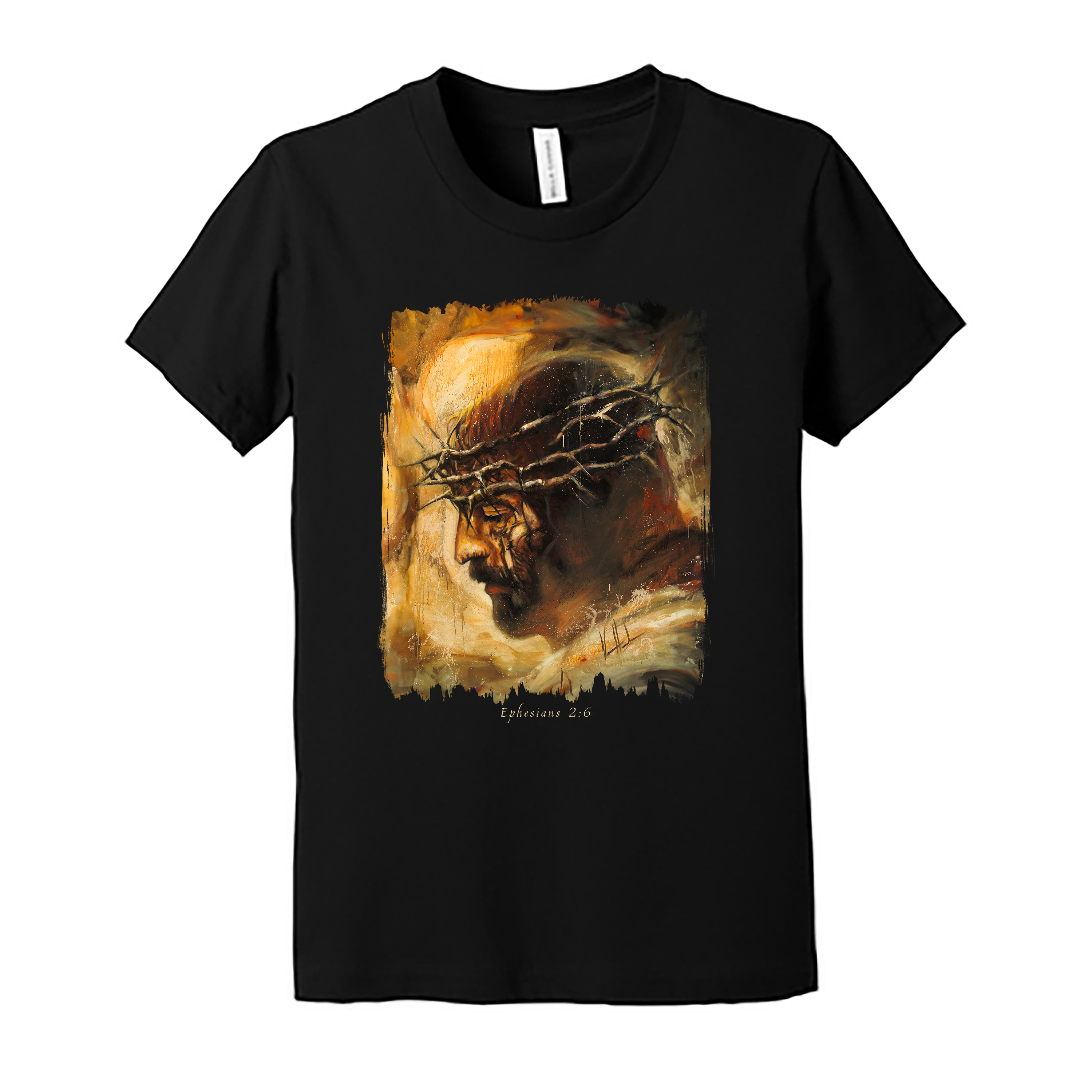 King of Glory - Kids T (Organic Cotton) Organic Cotton Vanessa Horabuena Youth Black Small