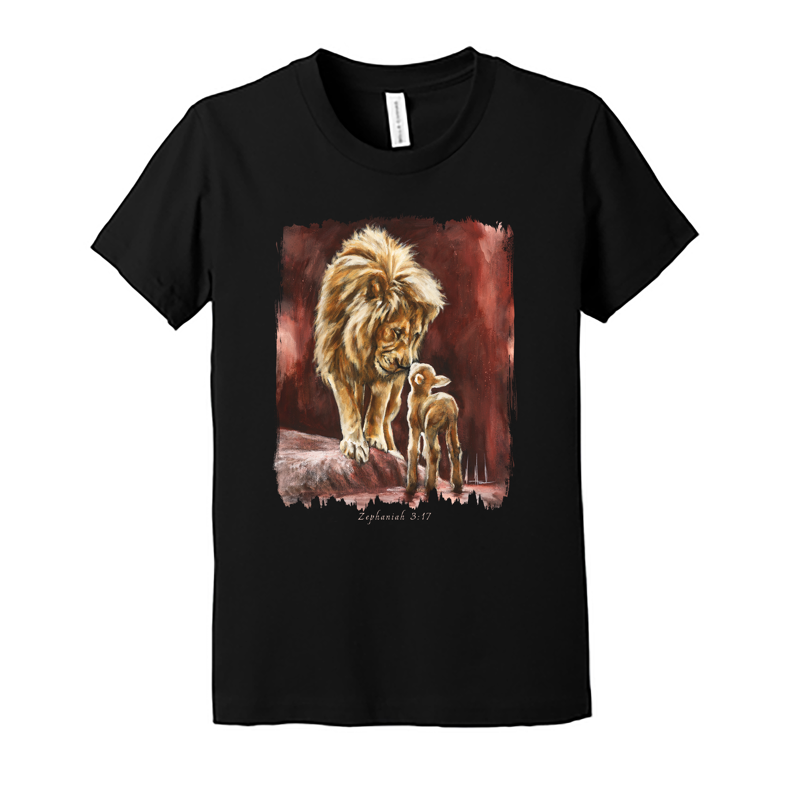 The Heart of God - Kids T (Organic Cotton) Organic Cotton Vanessa Horabuena Youth Black Small