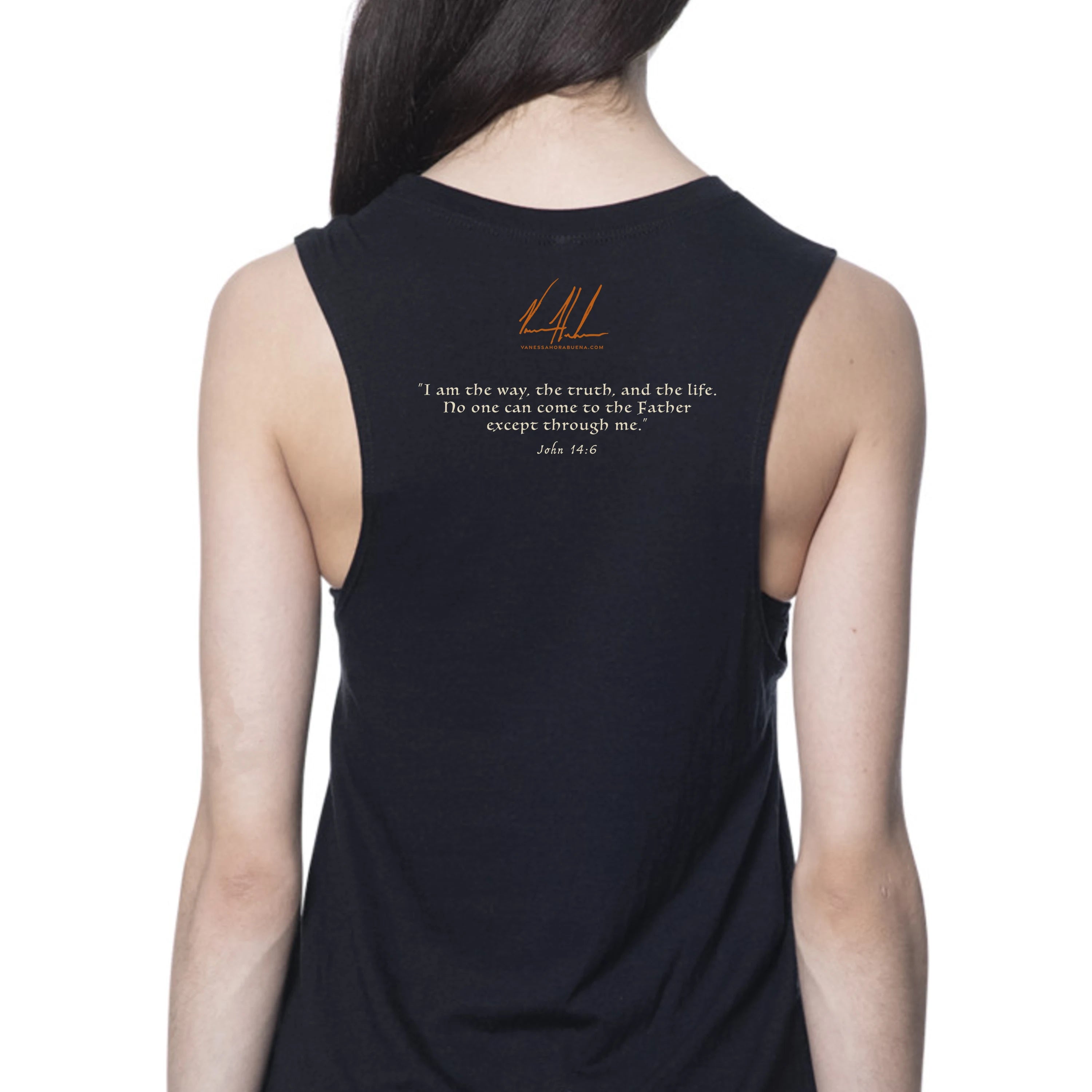 Holy One - Women's Tank Top (Organic Bamboo) Organic Bamboo Vanessa Horabuena