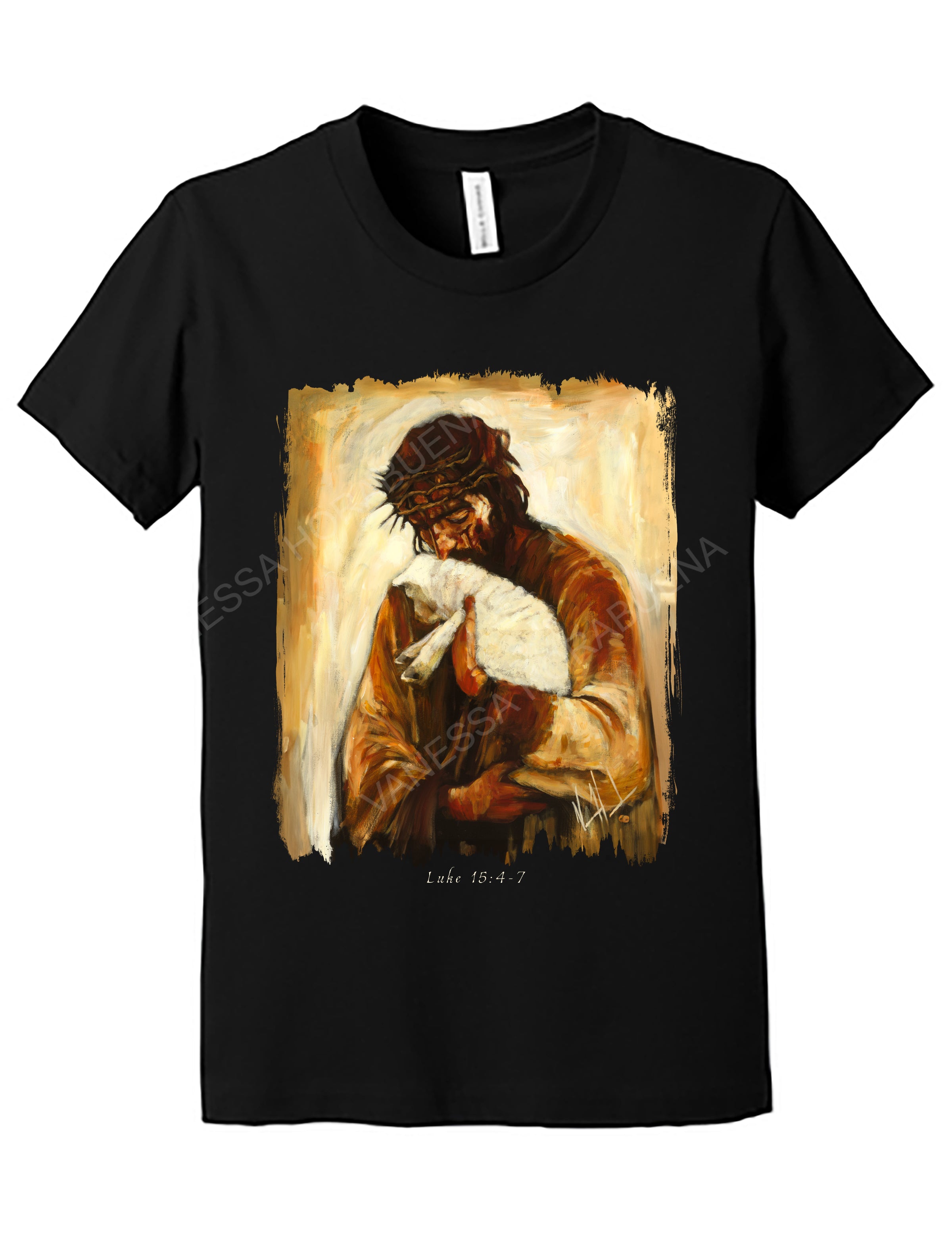 For the One Who Lost Its Way - Fall Edition - Kids T (Organic Cotton) Vanessa Horabuena Kids Black Small
