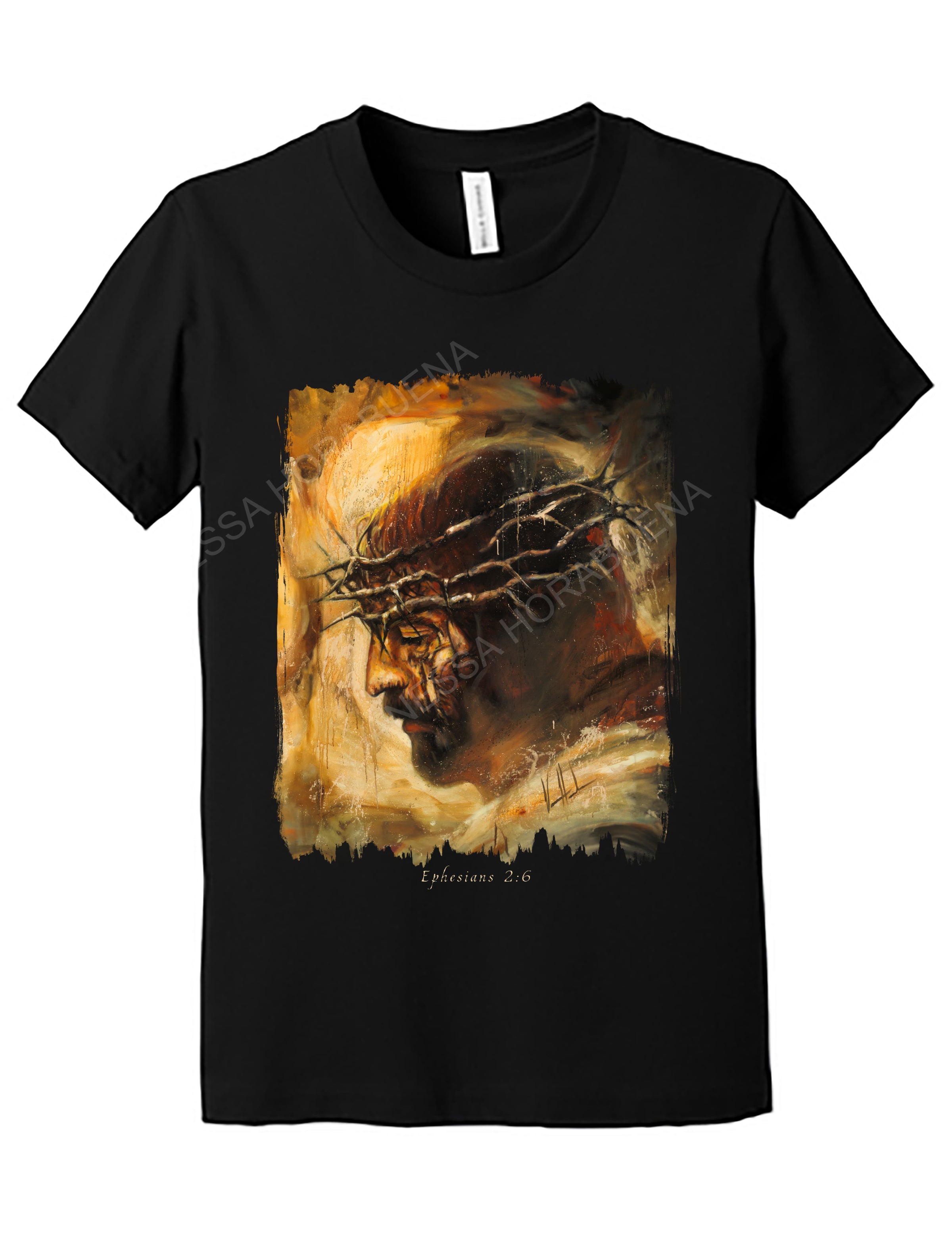 King of Glory - Kids T (Organic Cotton) Vanessa Horabuena Kids Black Small