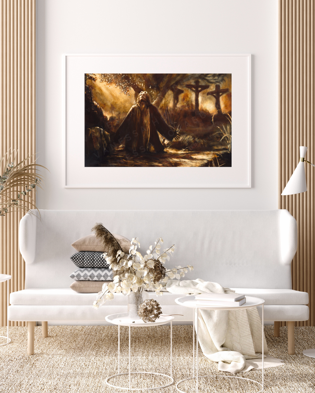 Gethsemane (Hand Embellished Canvas Print) Vanessa Horabuena