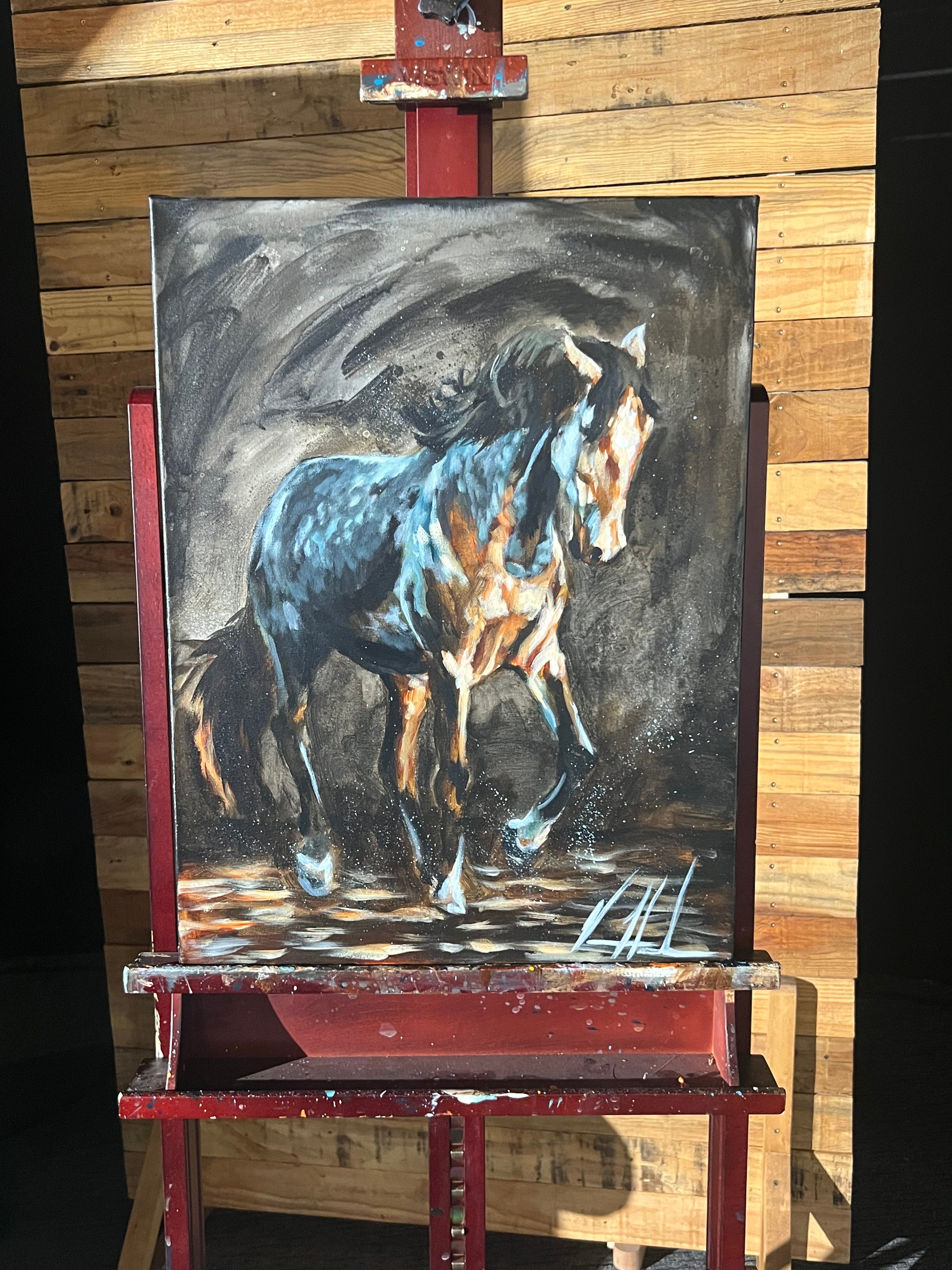 Destined to Lead - 16”x20” Original Acrylic Painting Original Painting Vanessa Horabuena