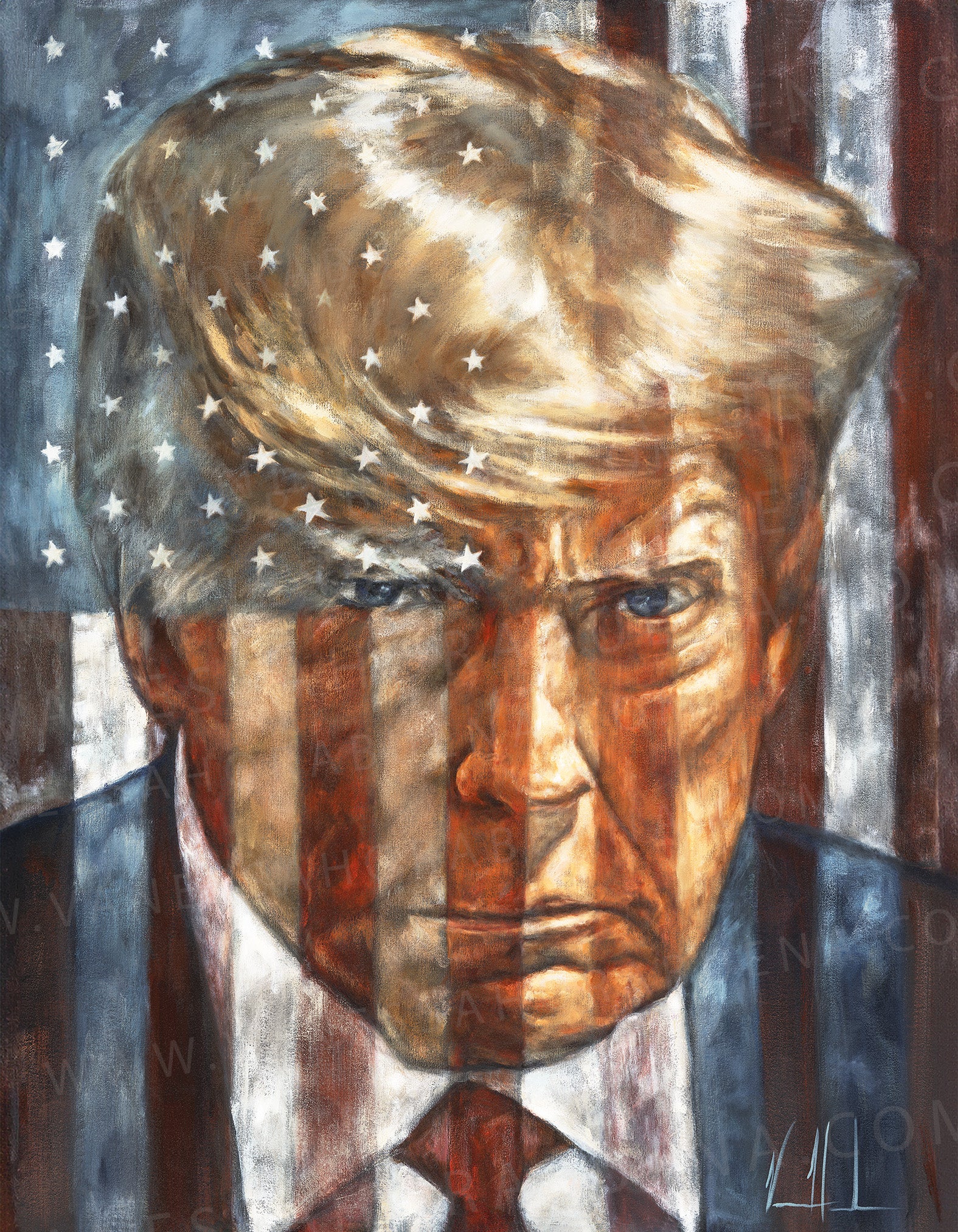 The Cost of Freedom Patriotic Art Print Vanessa Horabuena