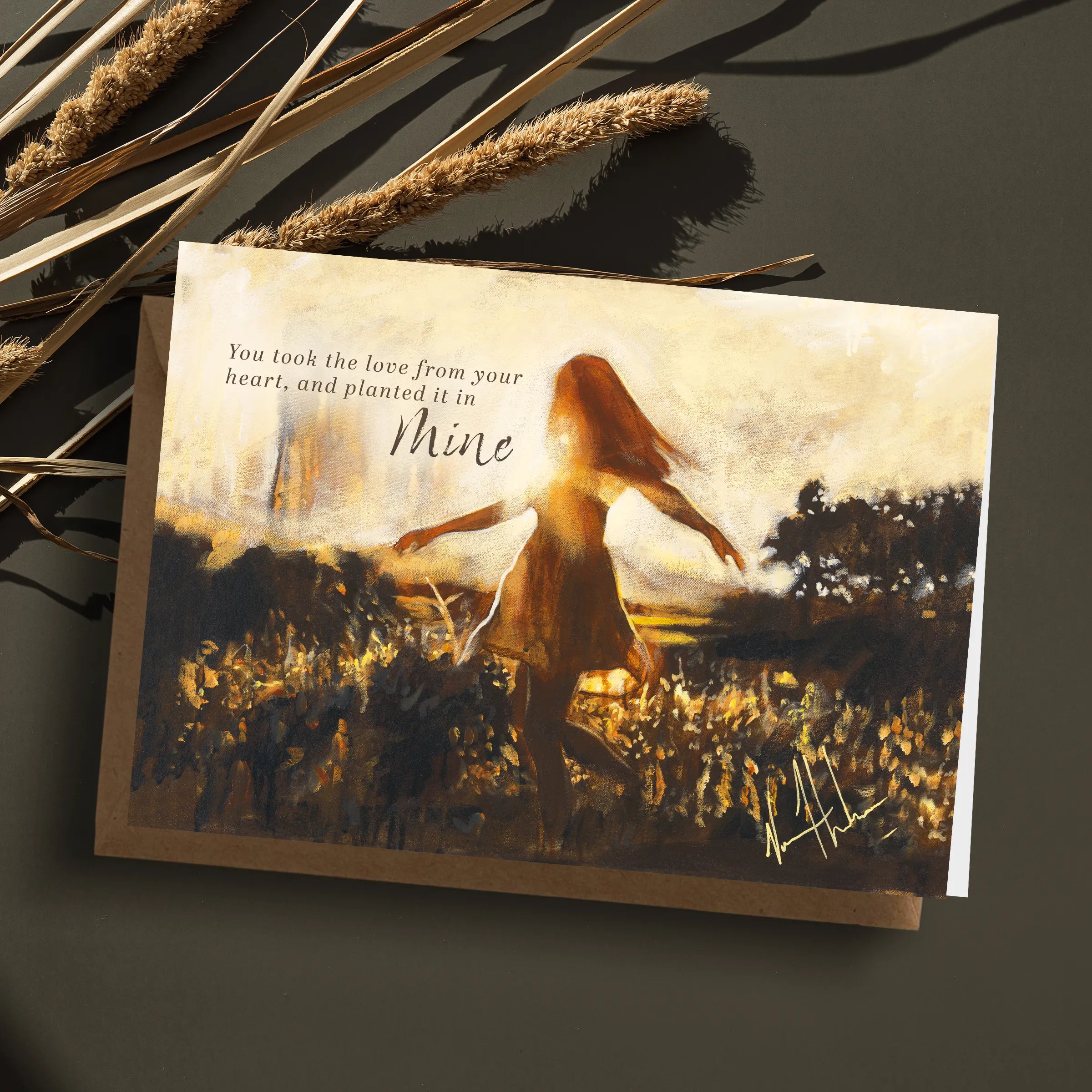 'Dare to Dance Again (Re-Design)' Mother's Day Greeting Card Vanessa Horabuena