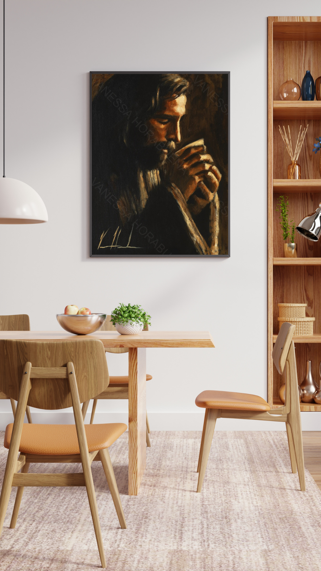 Drink From My Cup Jesus Art Print Vanessa Horabuena