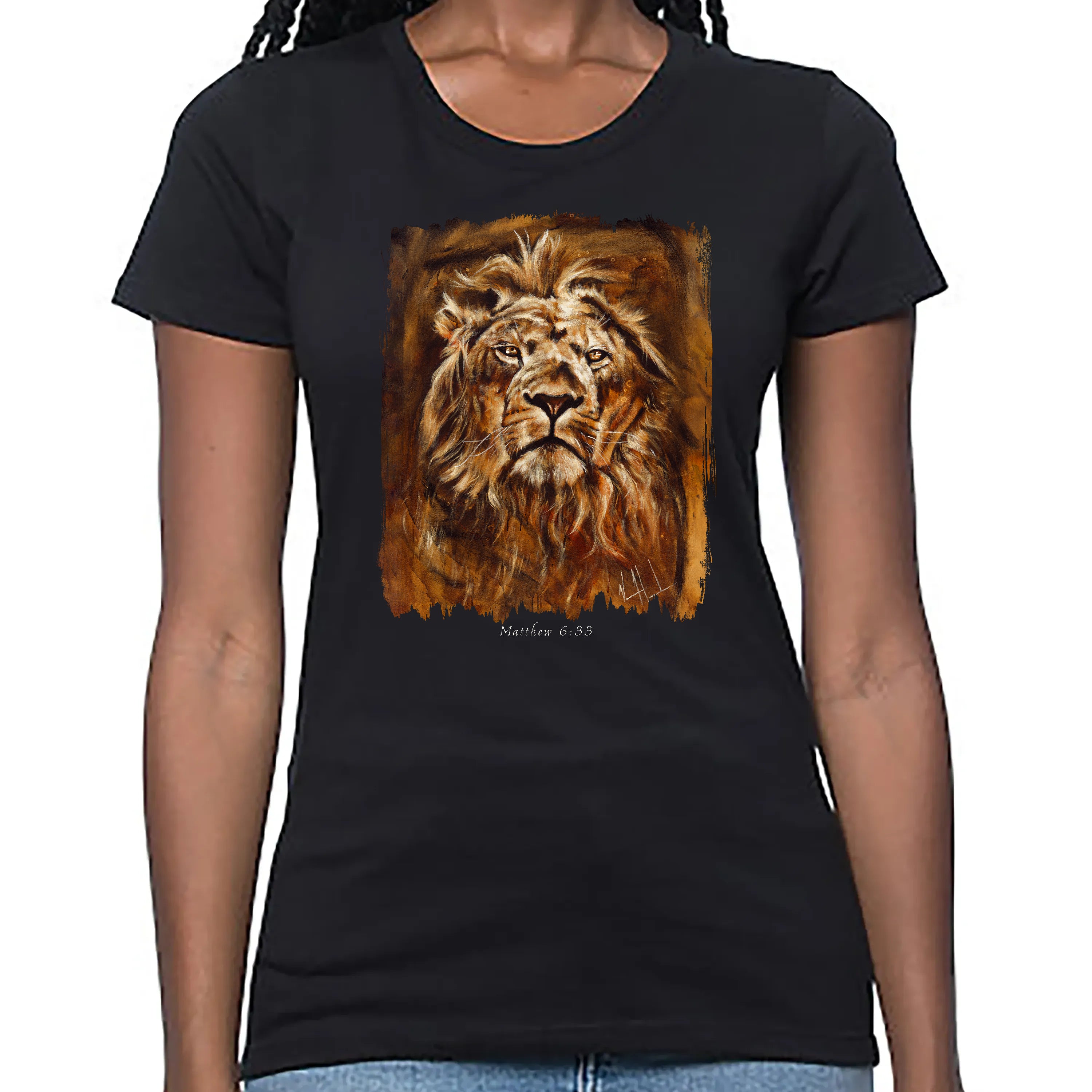 Women's T (Organic Bamboo) - Eternal King Organic Bamboo Vanessa Horabuena Short Sleeve Eclipse (Black) XS