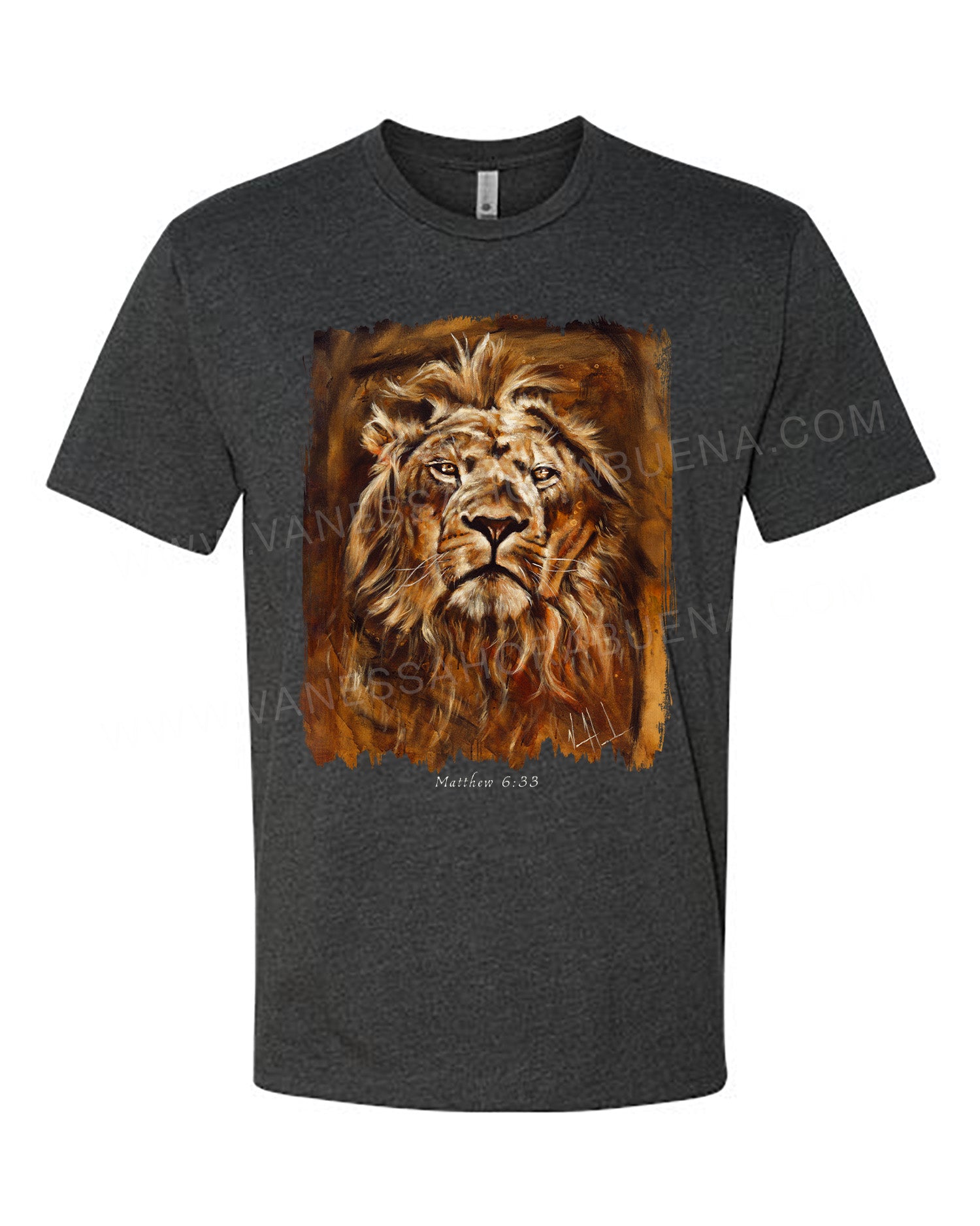Eternal King - Unisex T-Shirt Vanessa Horabuena Short Sleeve Charcoal Small