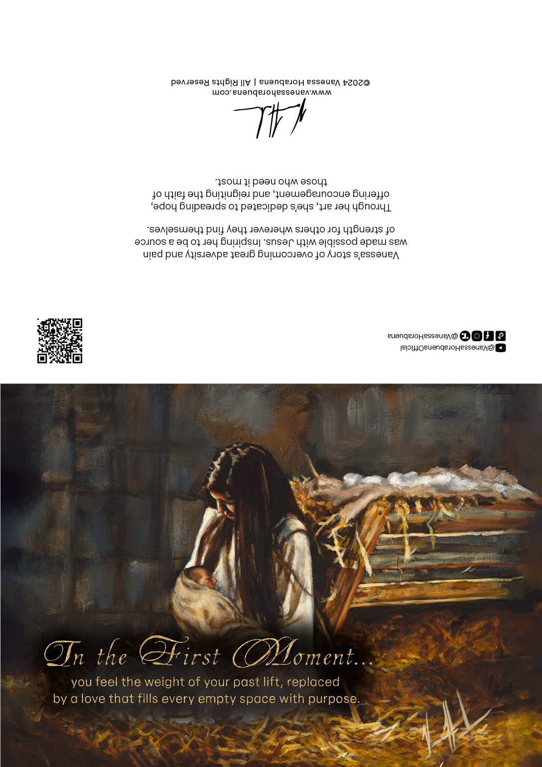 'First Moment with the King' Greeting Card Vanessa Horabuena
