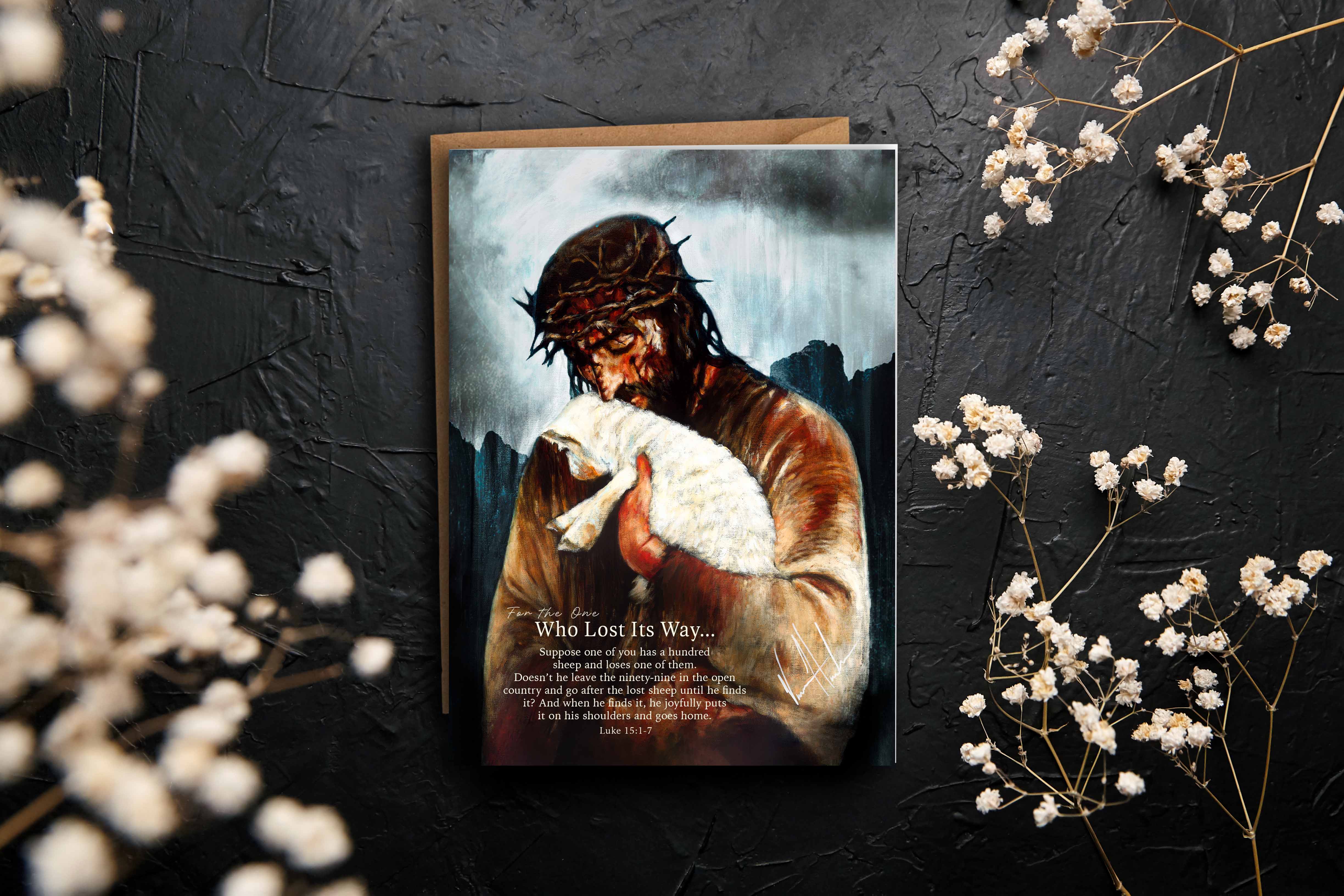 'For the One Who Lost Its Way' Greeting Card Vanessa Horabuena