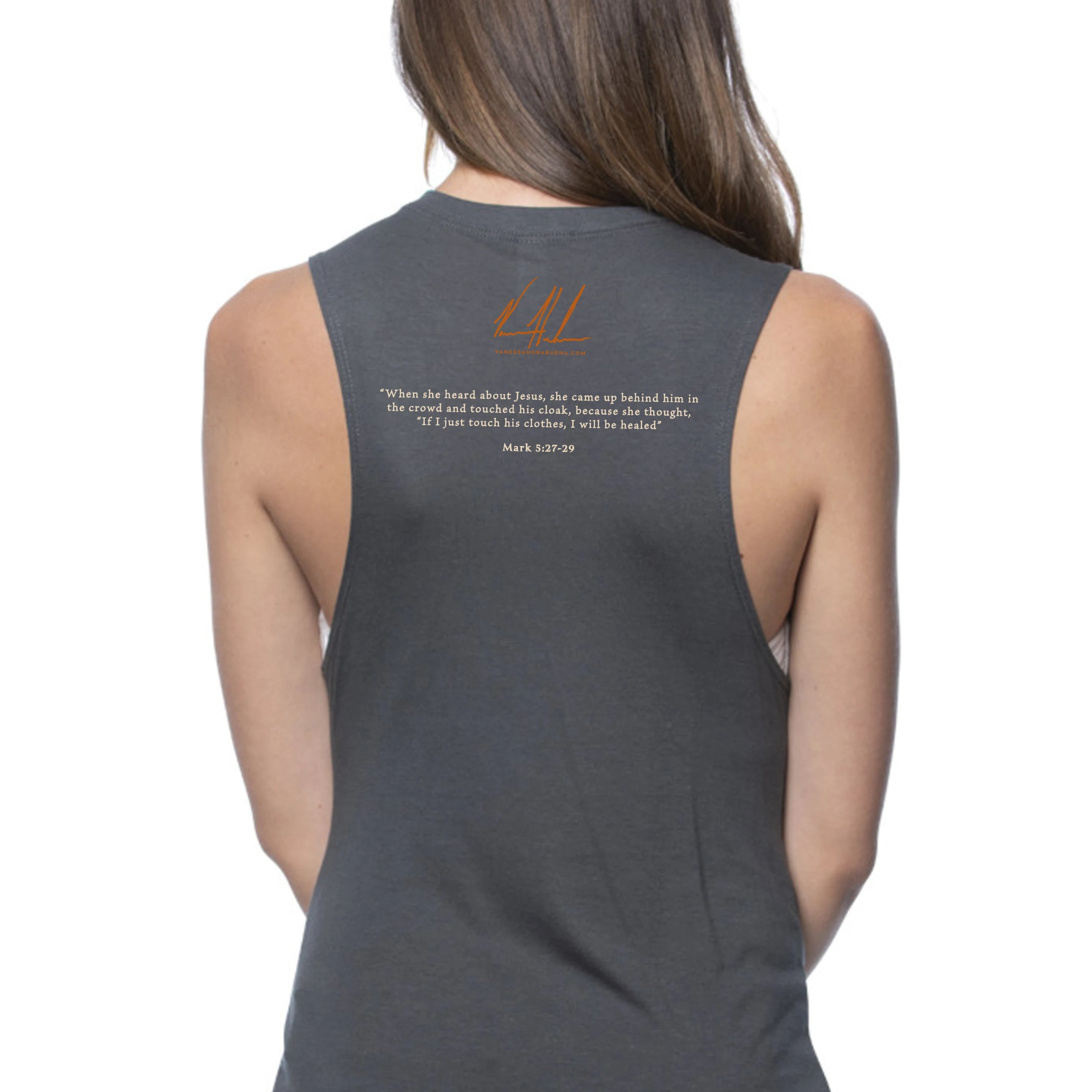 Jesus Healer - Women's Tank Top (Organic Bamboo) Organic Bamboo Vanessa Horabuena