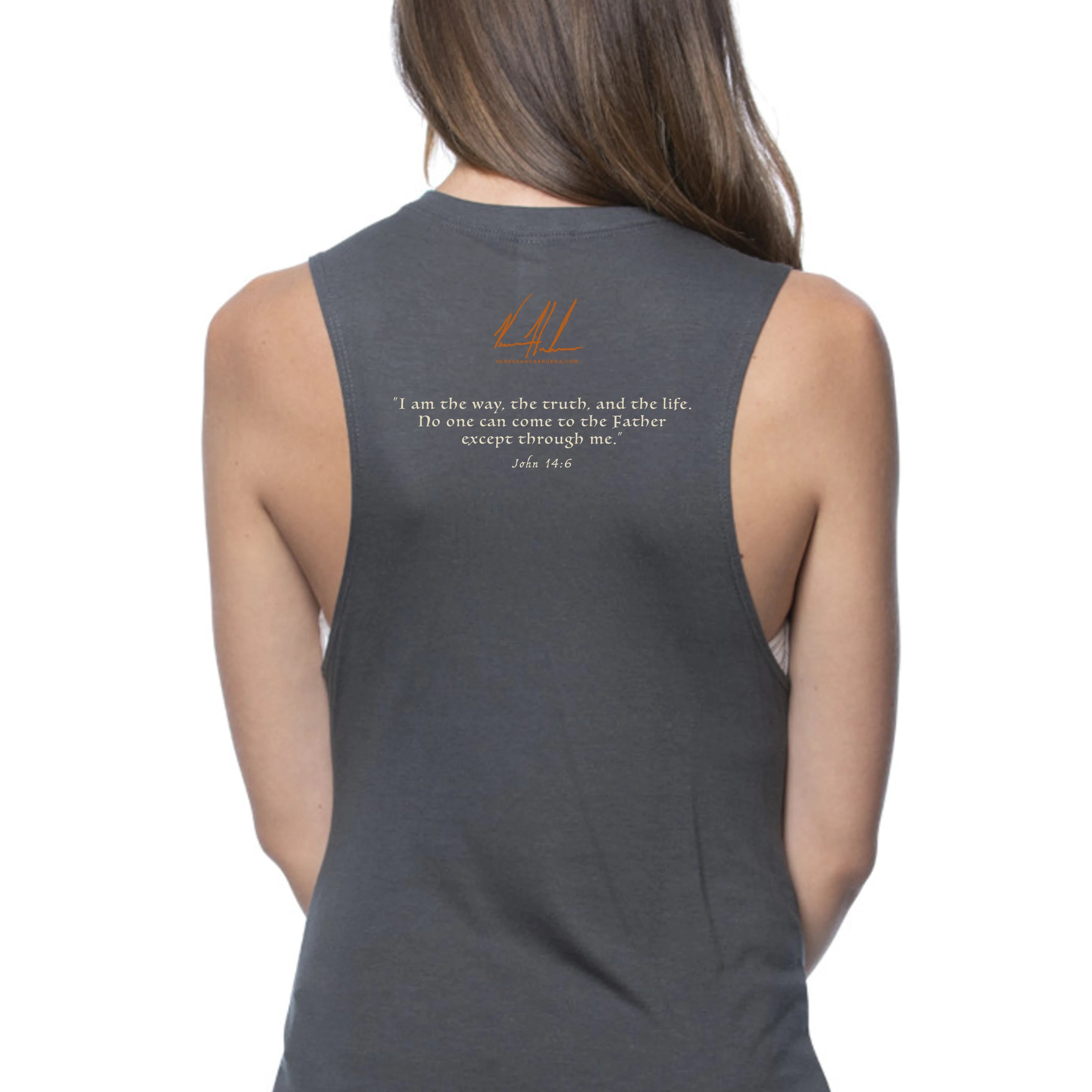 Holy One - Women's Tank Top (Organic Bamboo) Organic Bamboo Vanessa Horabuena
