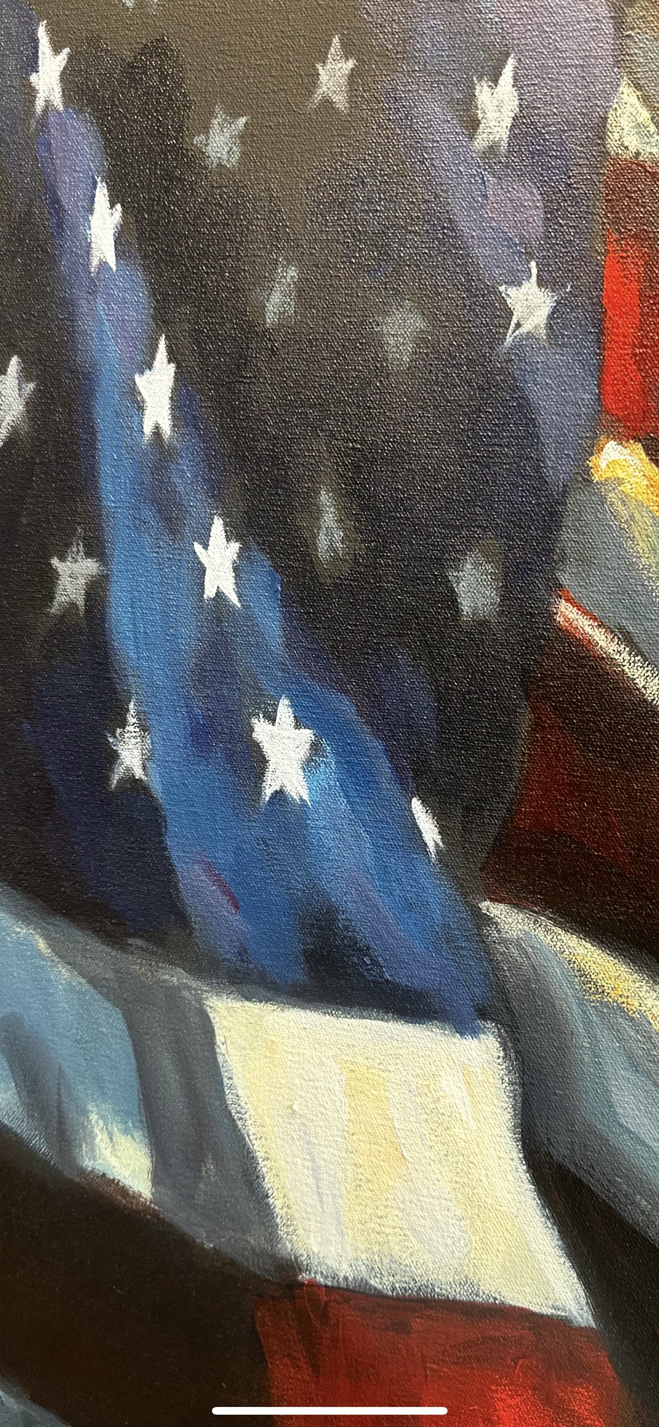 A Leader for the People (Hand Embellishment Canvas Print) Vanessa Horabuena