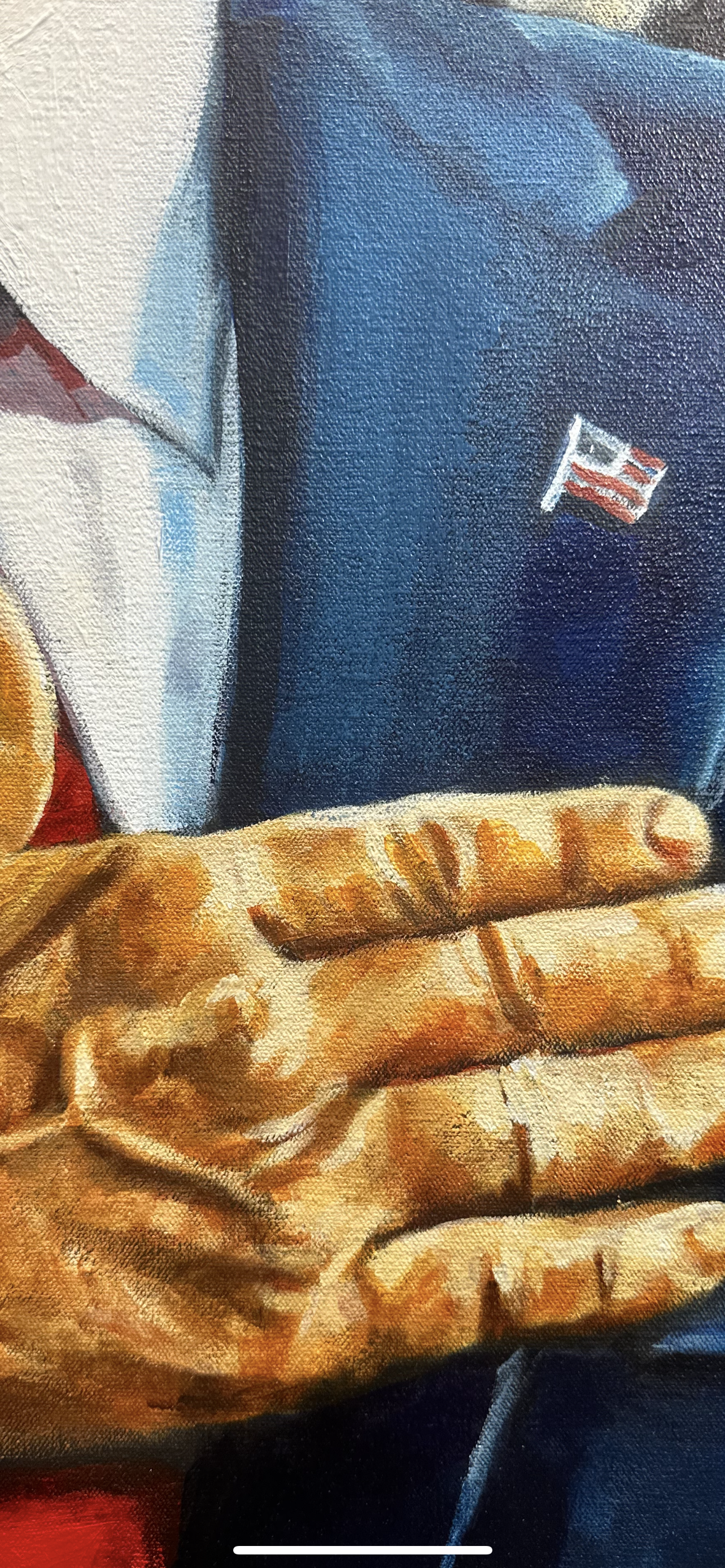 A Leader for the People (Hand Embellishment Canvas Print) Vanessa Horabuena