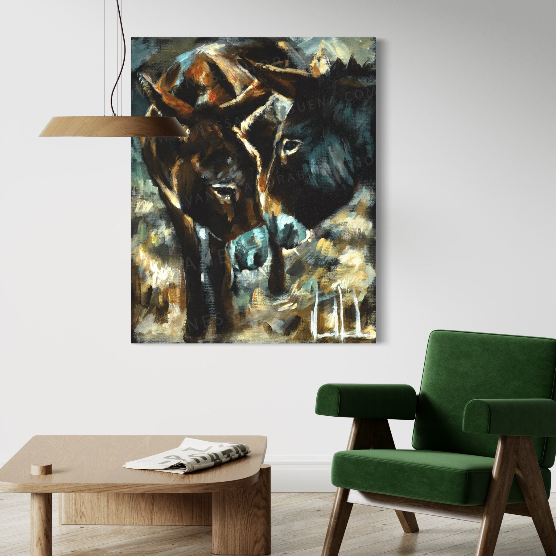 Bonds of Friendship (Hand Embellishment Canvas Print) Vanessa Horabuena