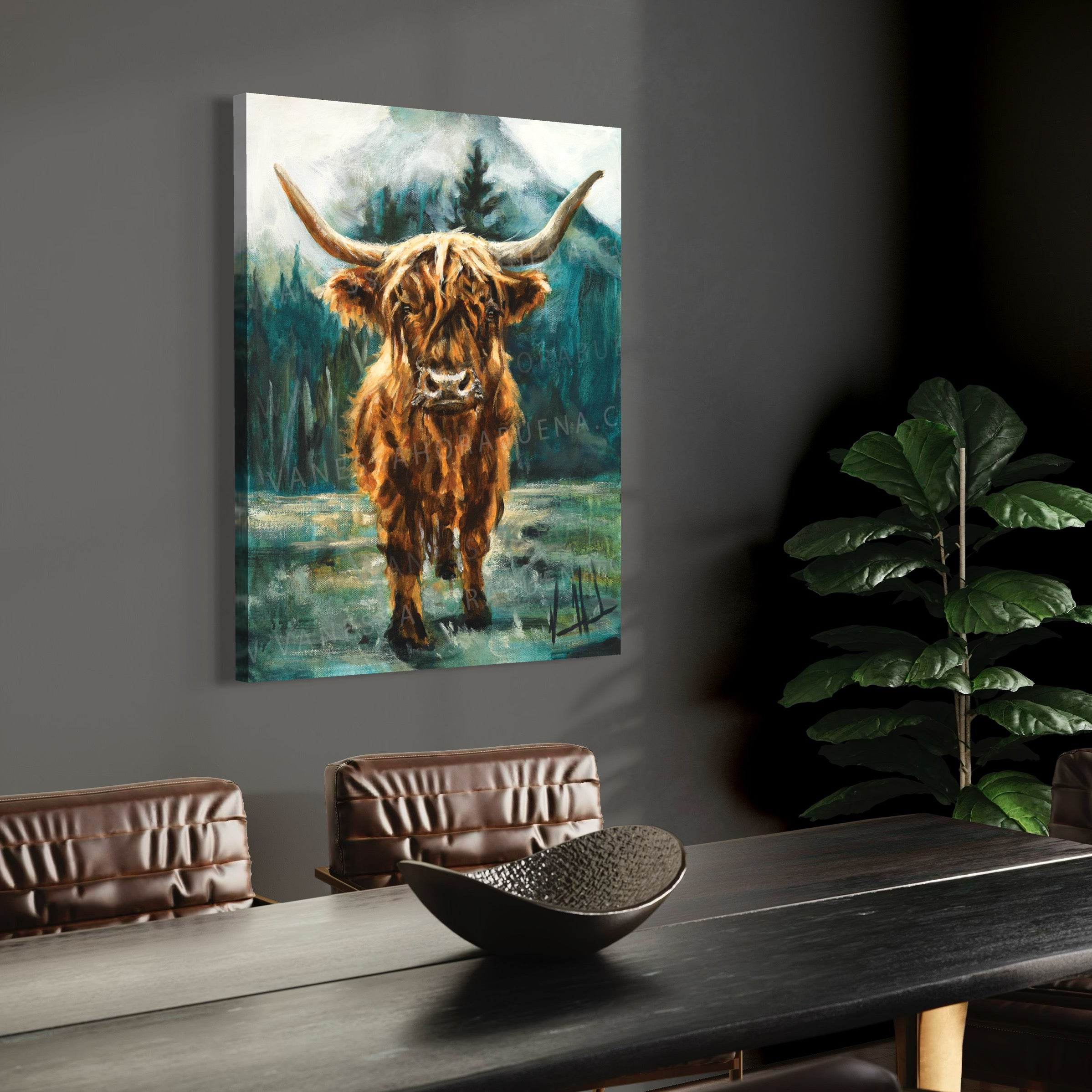 Fullness of Life (Hand Embellishment Canvas Print) Vanessa Horabuena