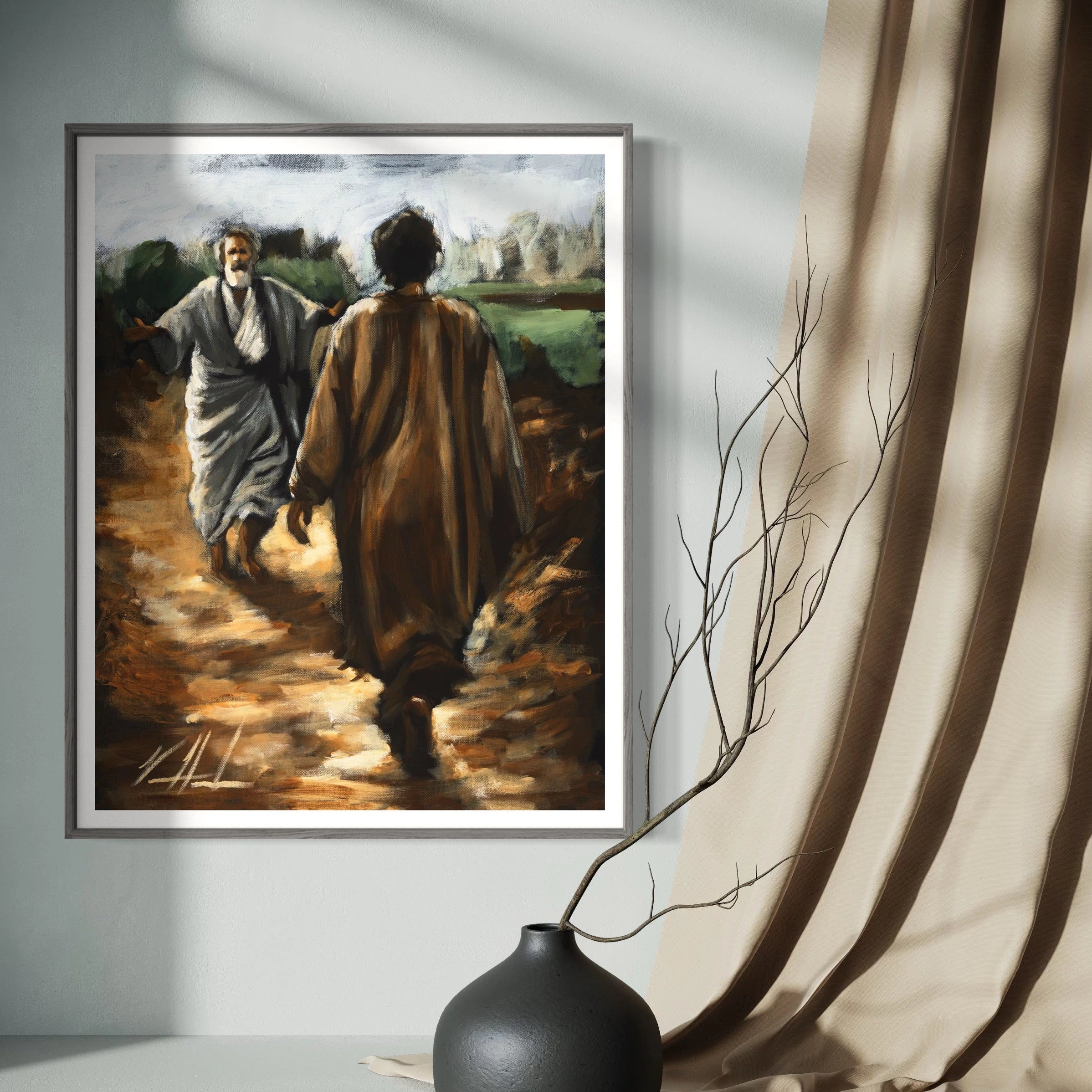 The Prodigal Son Jesus Art Print Vanessa Horabuena