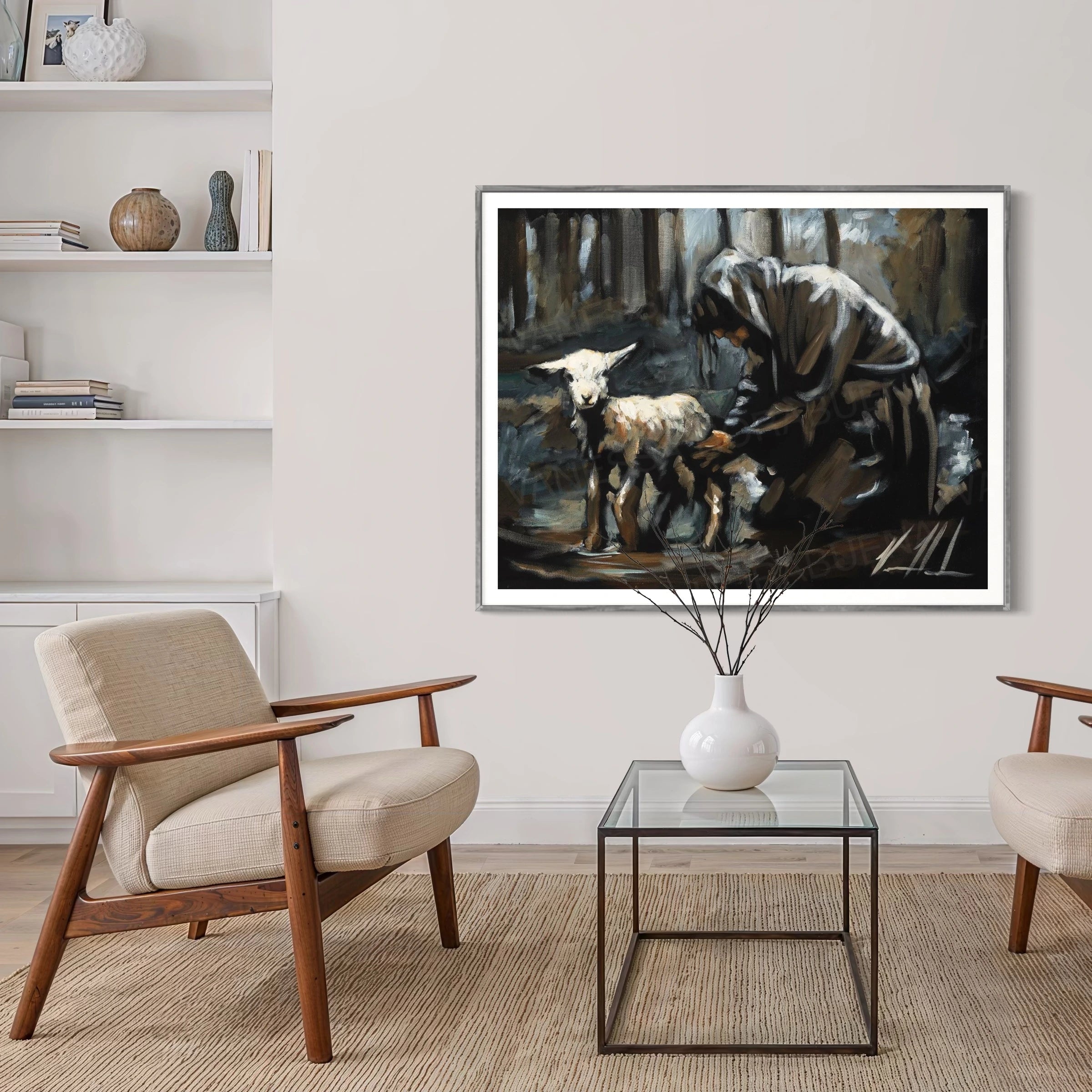 Washed by My Savior Jesus Art Print Vanessa Horabuena