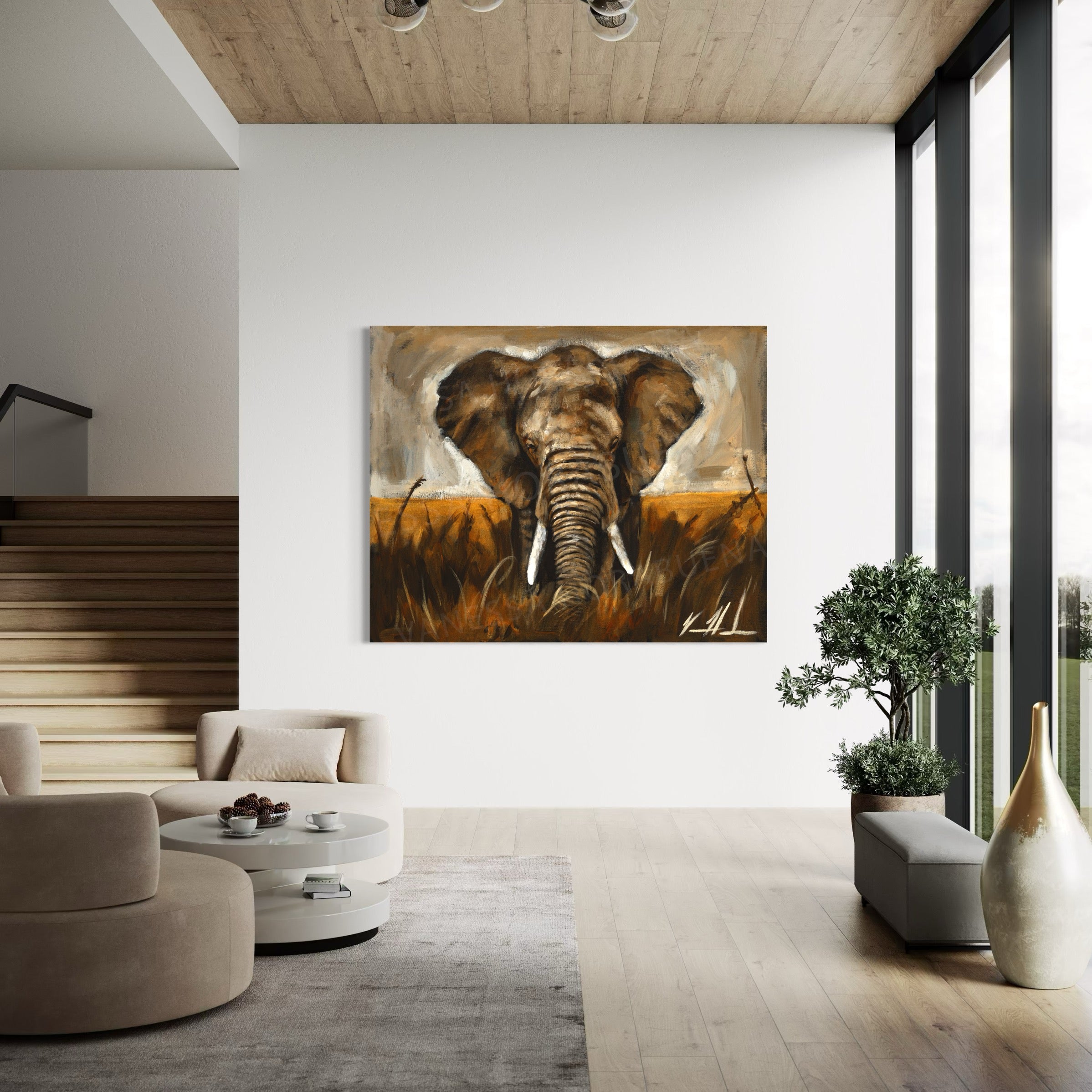 Stand Your Ground (Hand Embellishment Canvas Print) Vanessa Horabuena