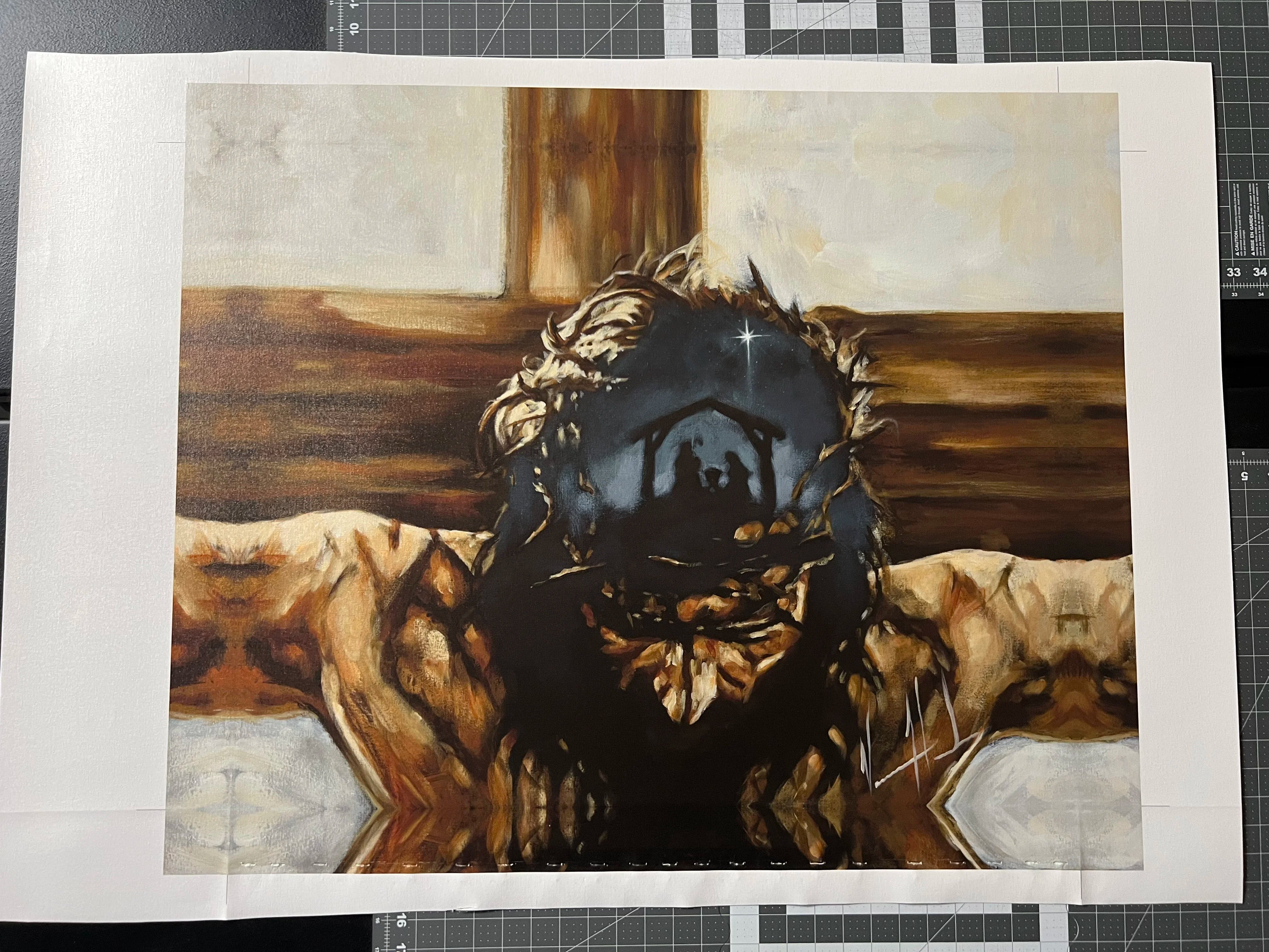 CM# 23 - Love's True Story - 24"x30" Canvas Print Vanessa Horabuena