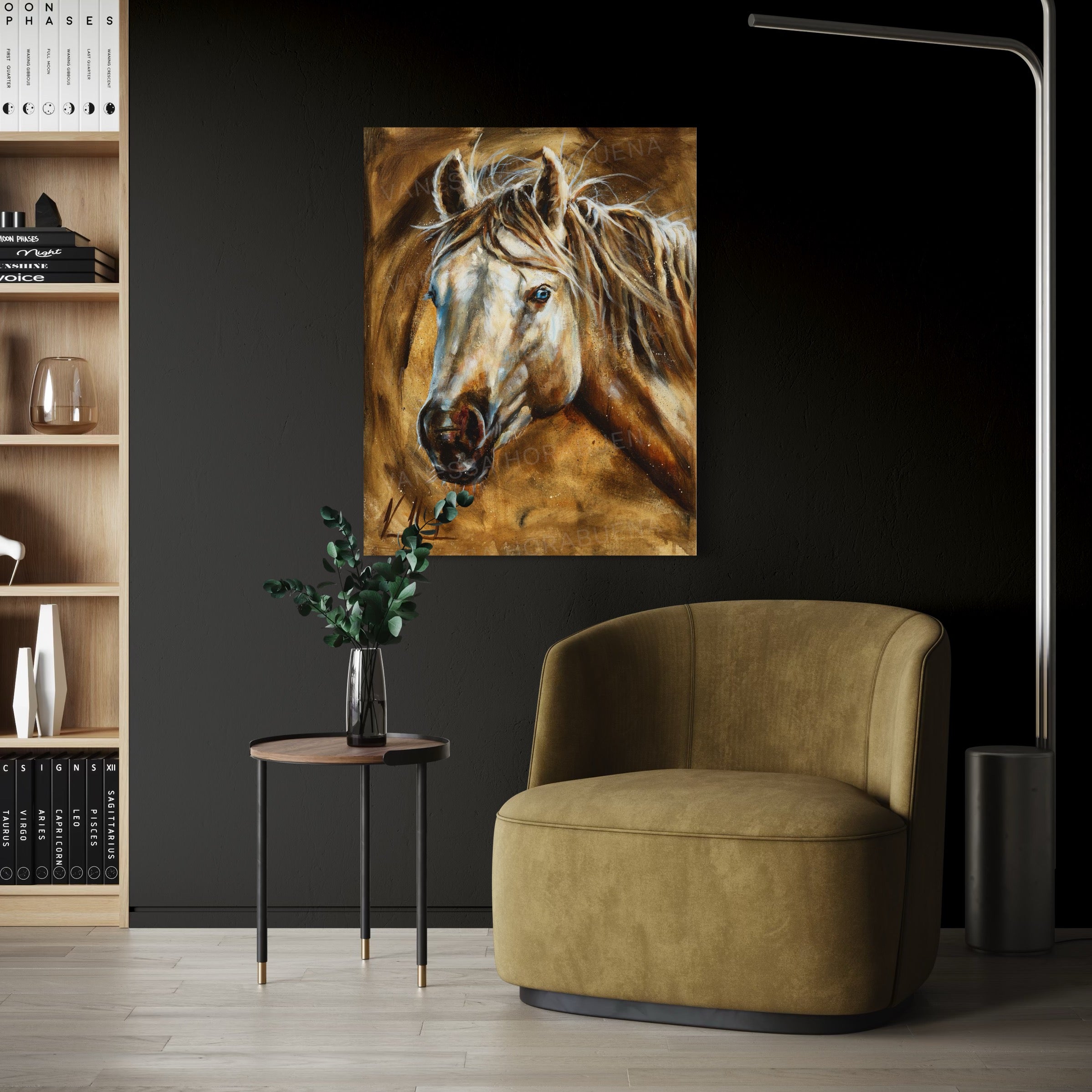 A Pure Heart Horse Art Print Vanessa Horabuena