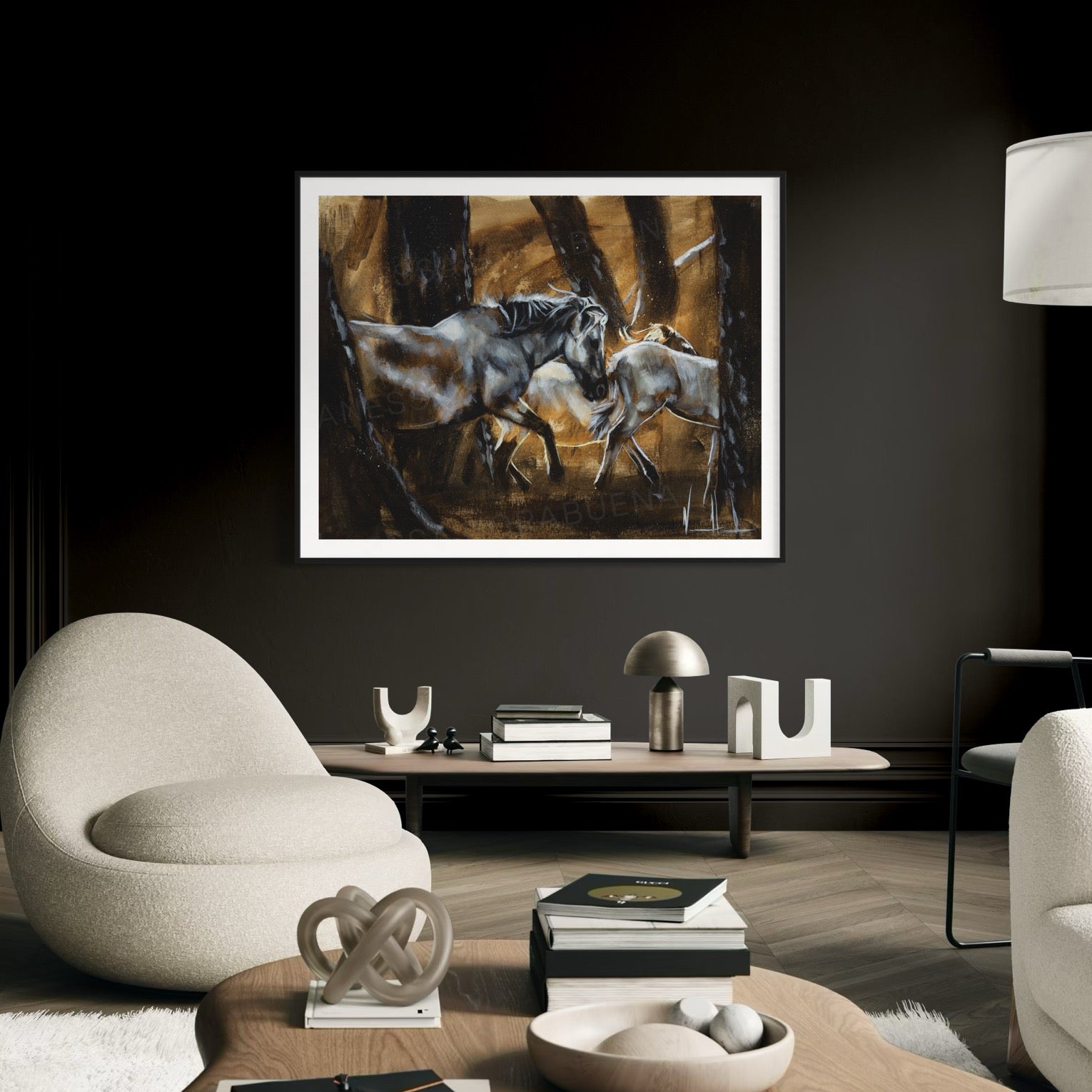 The Unknown Journey Horse Art Print Vanessa Horabuena