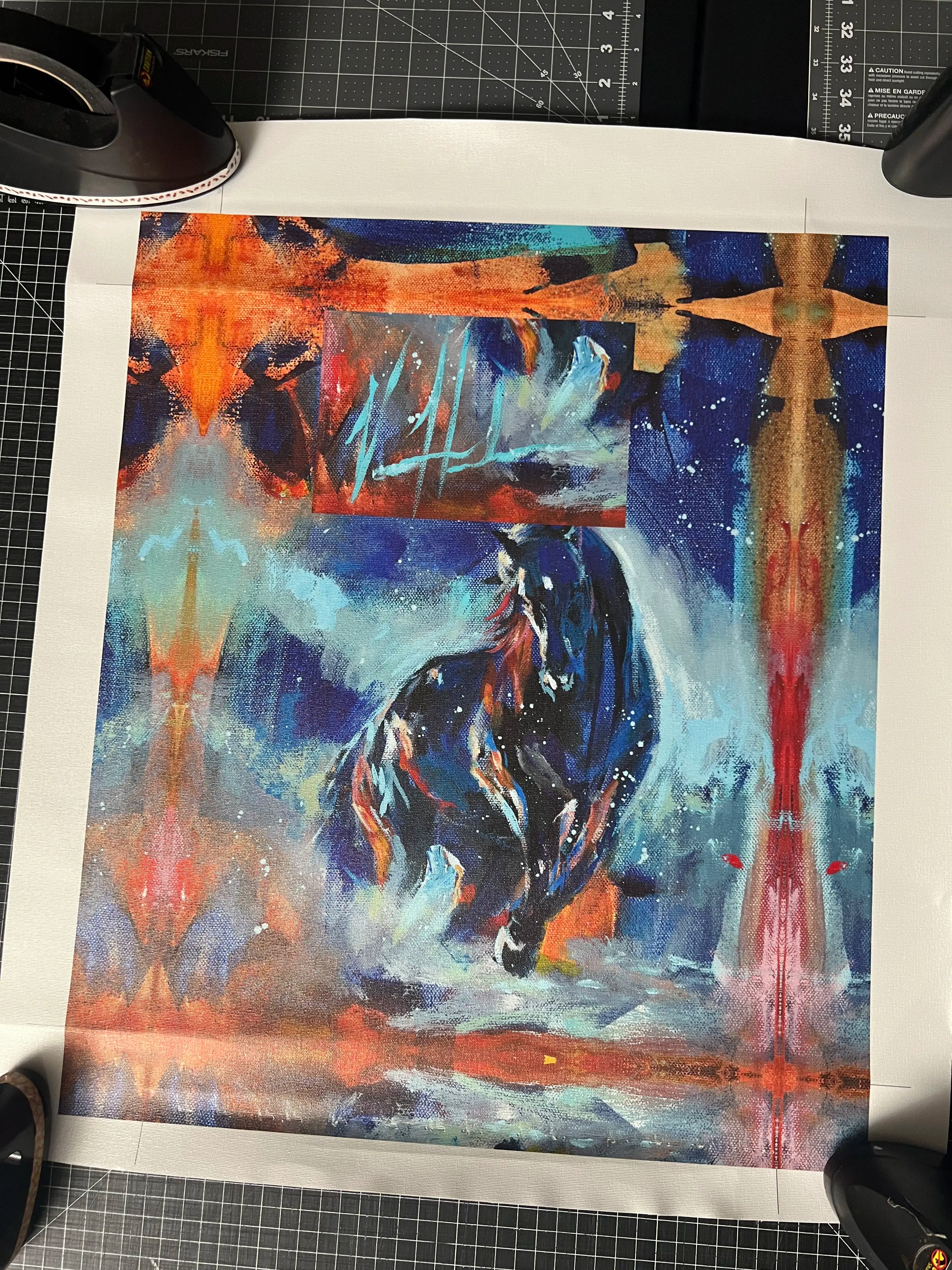 CM# 37 - Daydreamer - 16"x20" Canvas Print Vanessa Horabuena