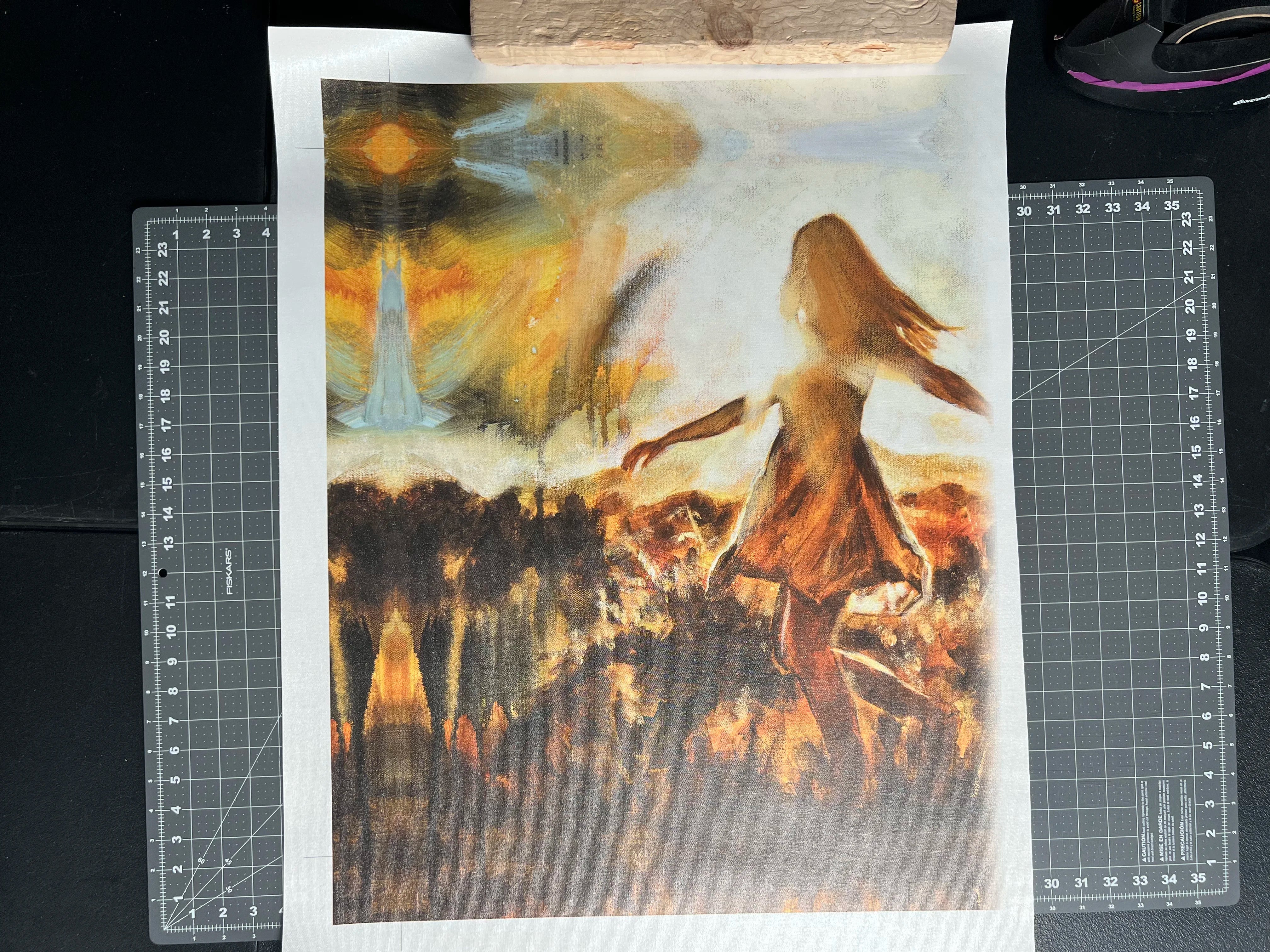 CM# 44 - Dare to Dance Again Redesign - 24"x30" Canvas Print Vanessa Horabuena