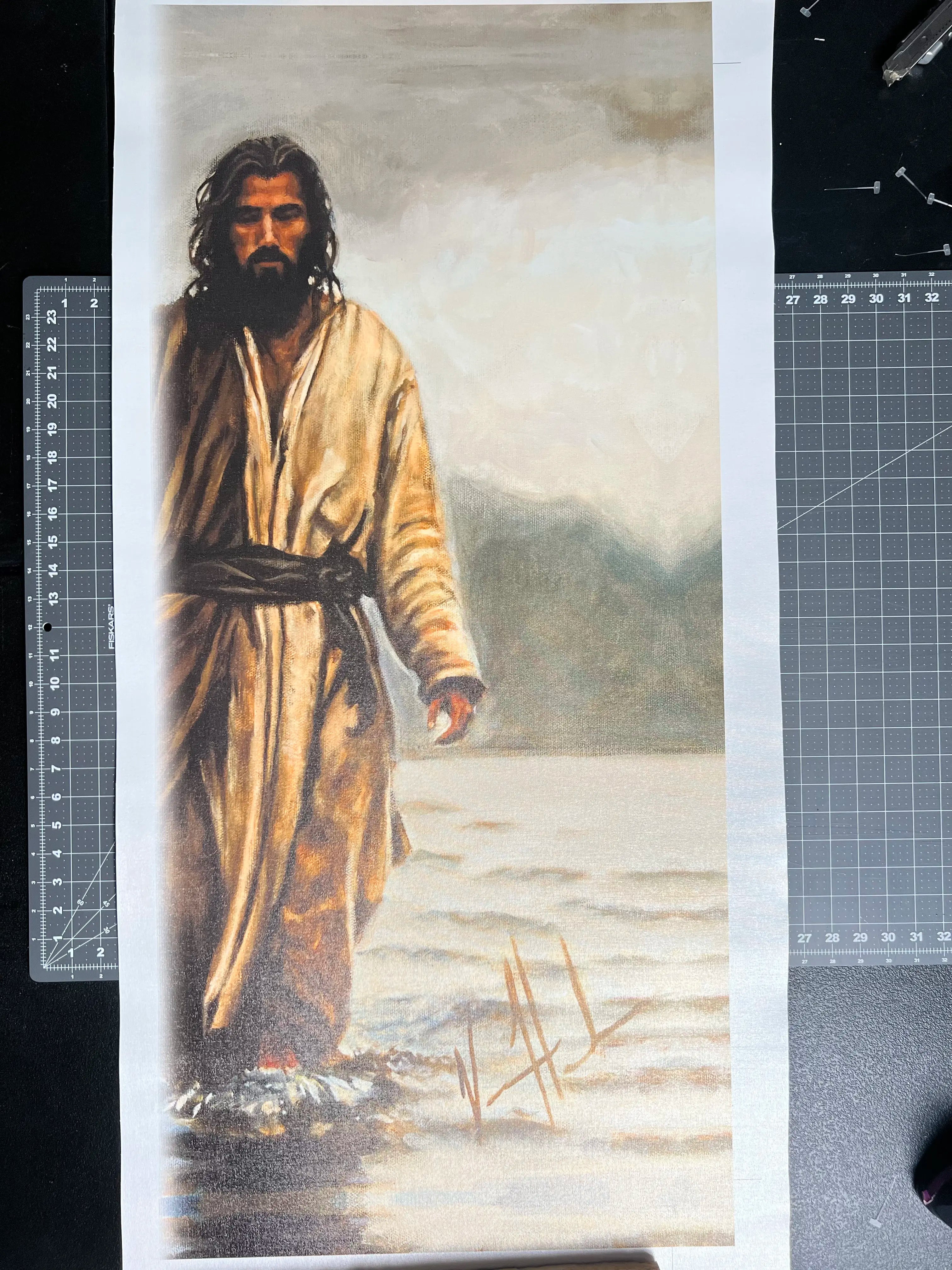 CM# 48 - Walk By Faith - 30"x40" Canvas Print Vanessa Horabuena