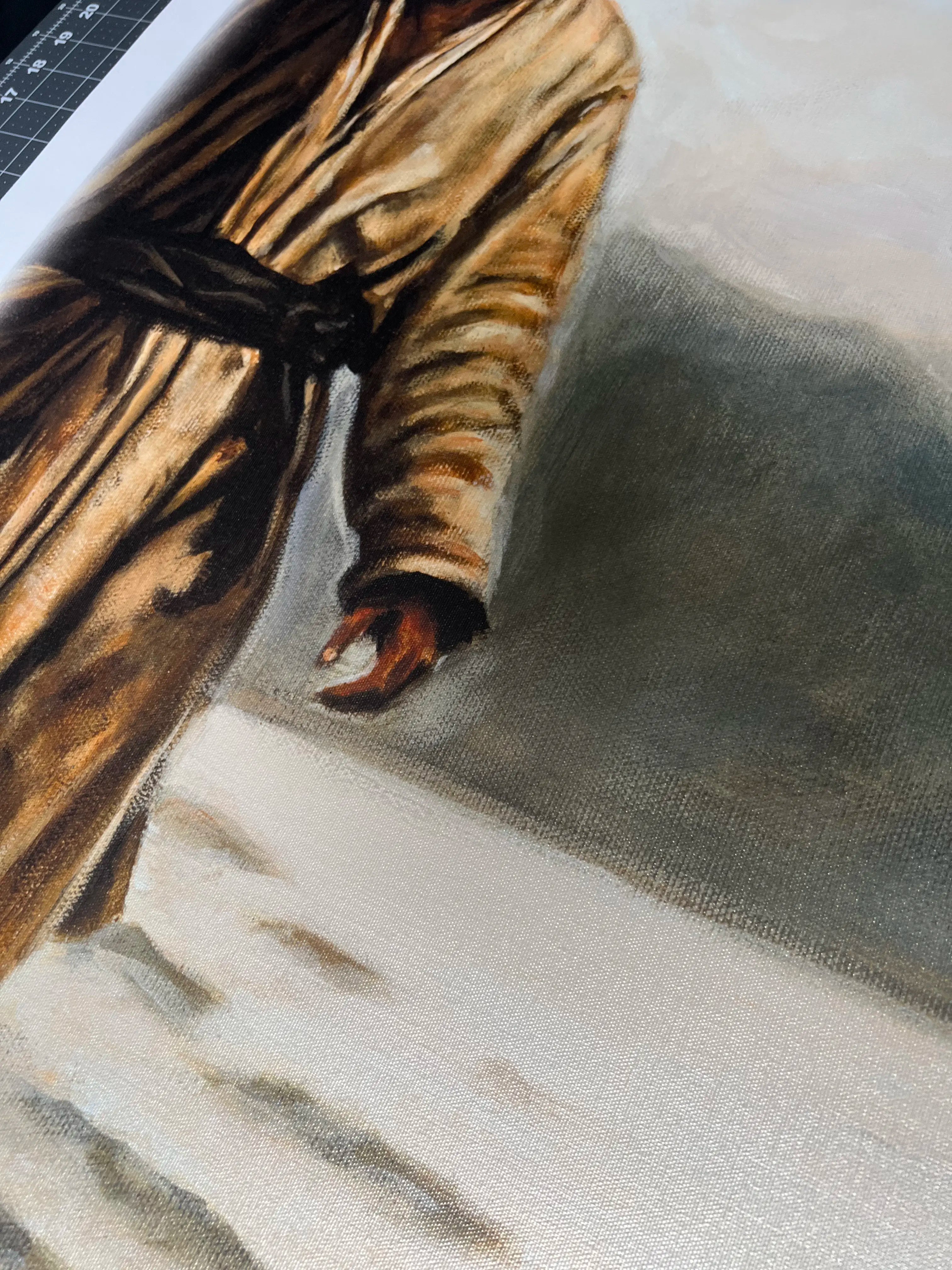 CM# 48 - Walk By Faith - 30"x40" Canvas Print Vanessa Horabuena