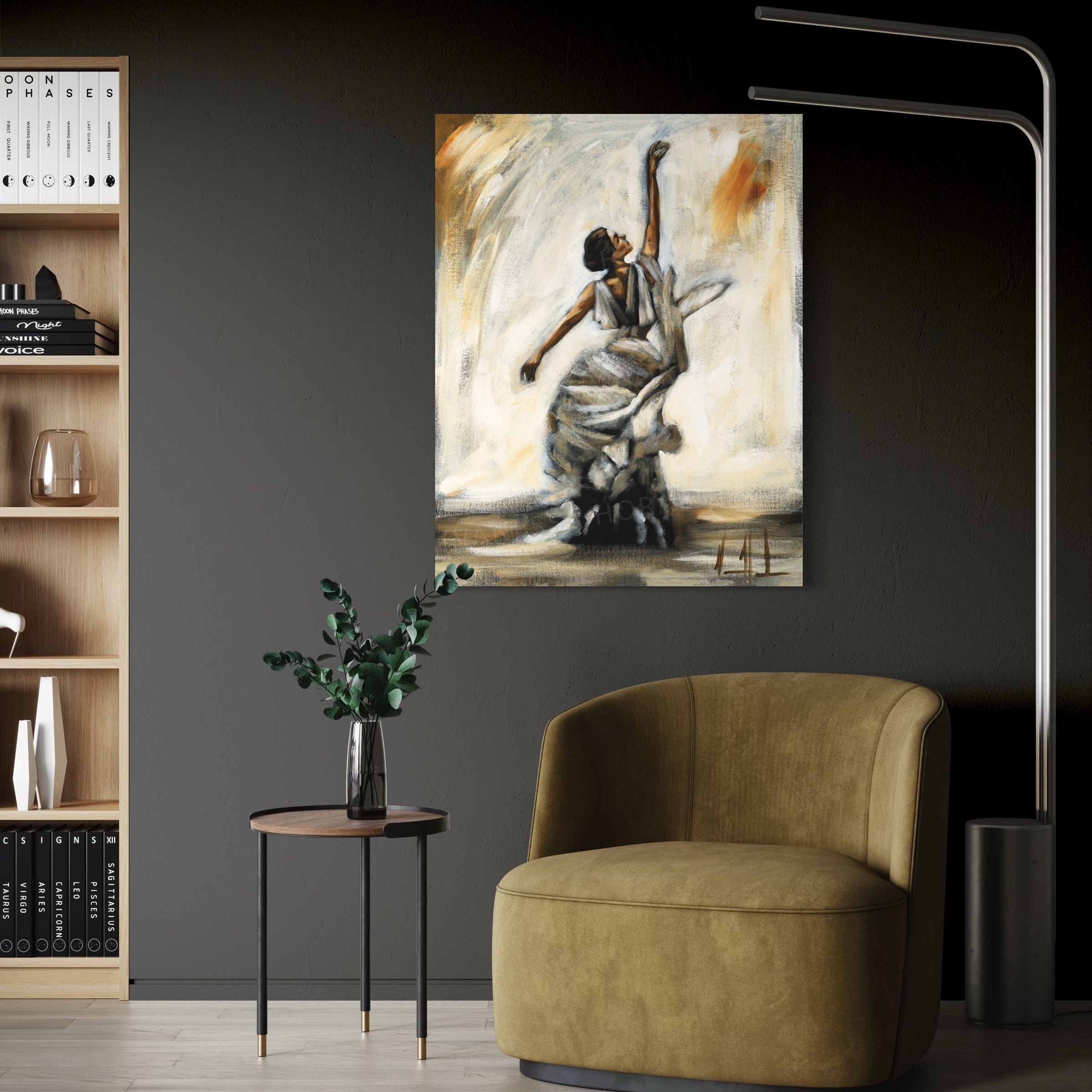 I’ll Praise You in the Morning's Light Women's Art Print Vanessa Horabuena