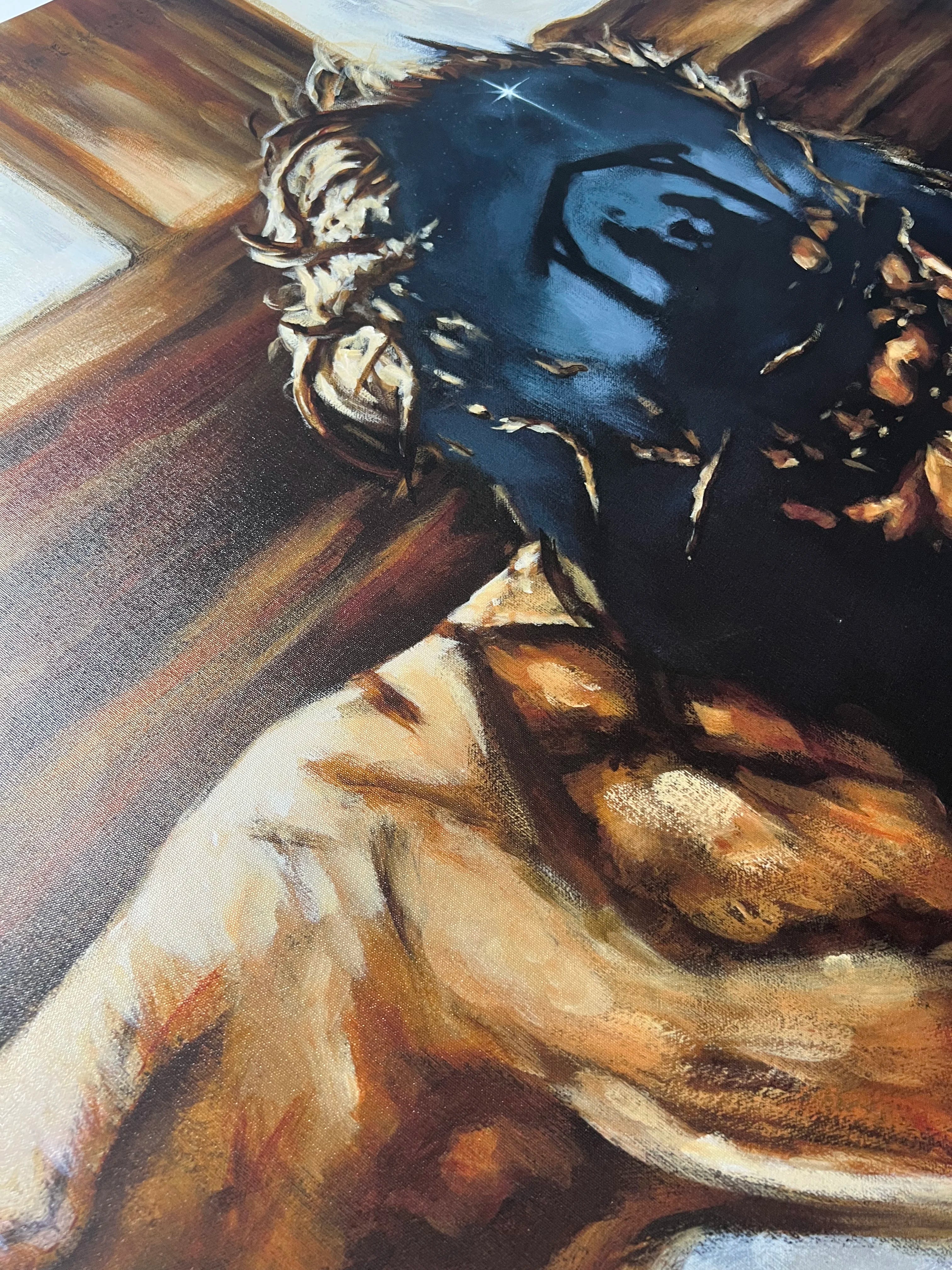 CM# 68 - Love's True Story - 36"x48" Canvas Print Vanessa Horabuena