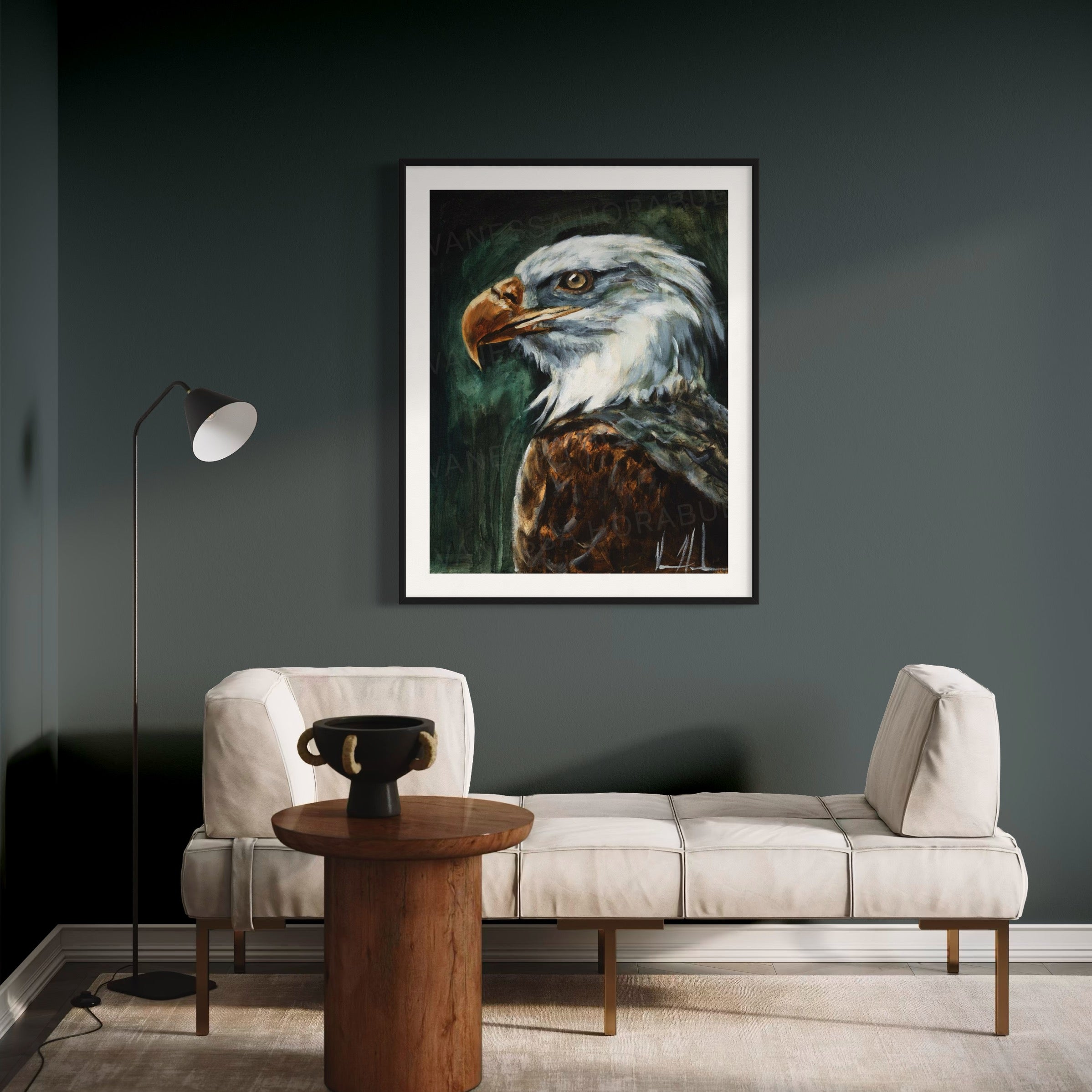 Resolve of Strength Patriotic Art Print Vanessa Horabuena