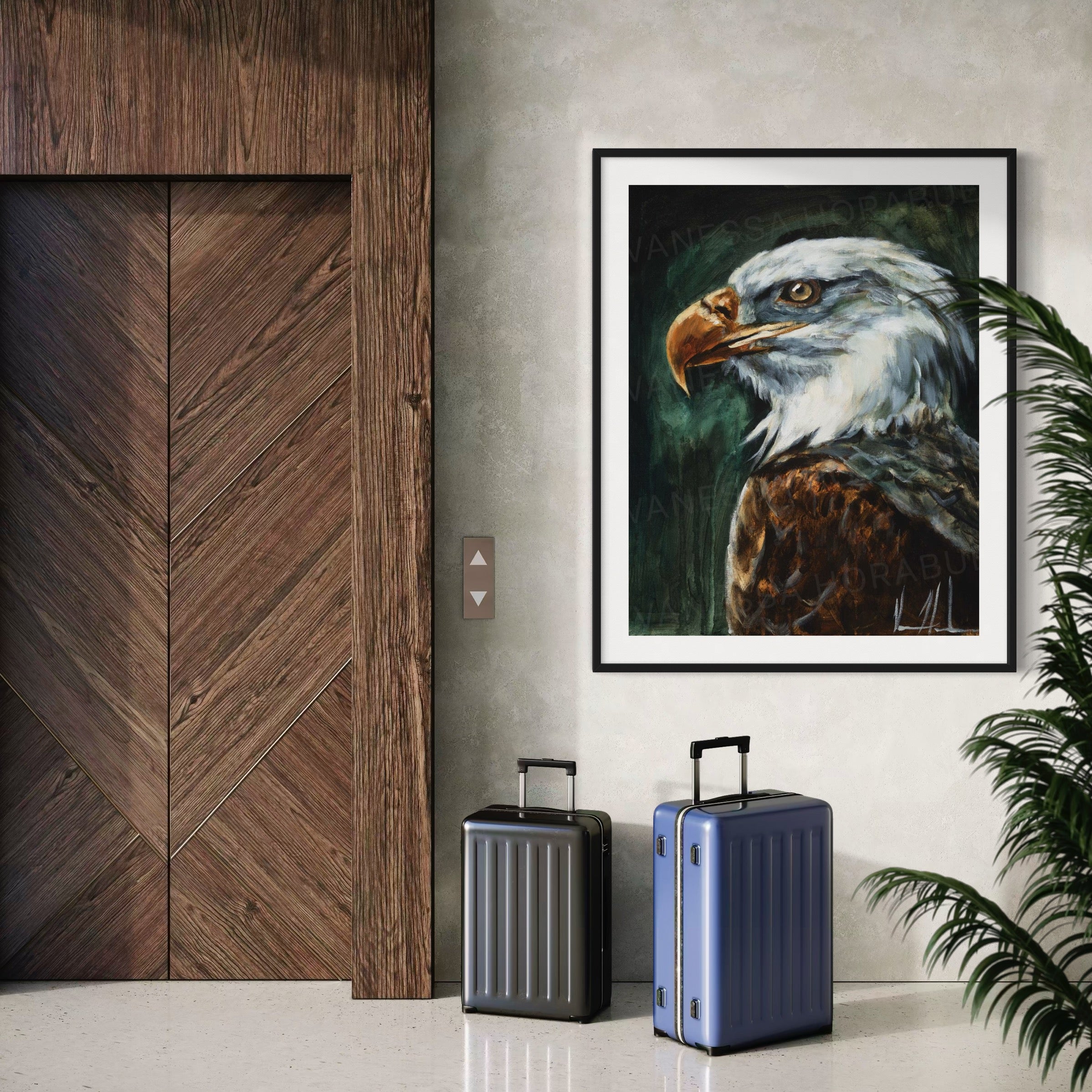 Resolve of Strength Patriotic Art Print Vanessa Horabuena