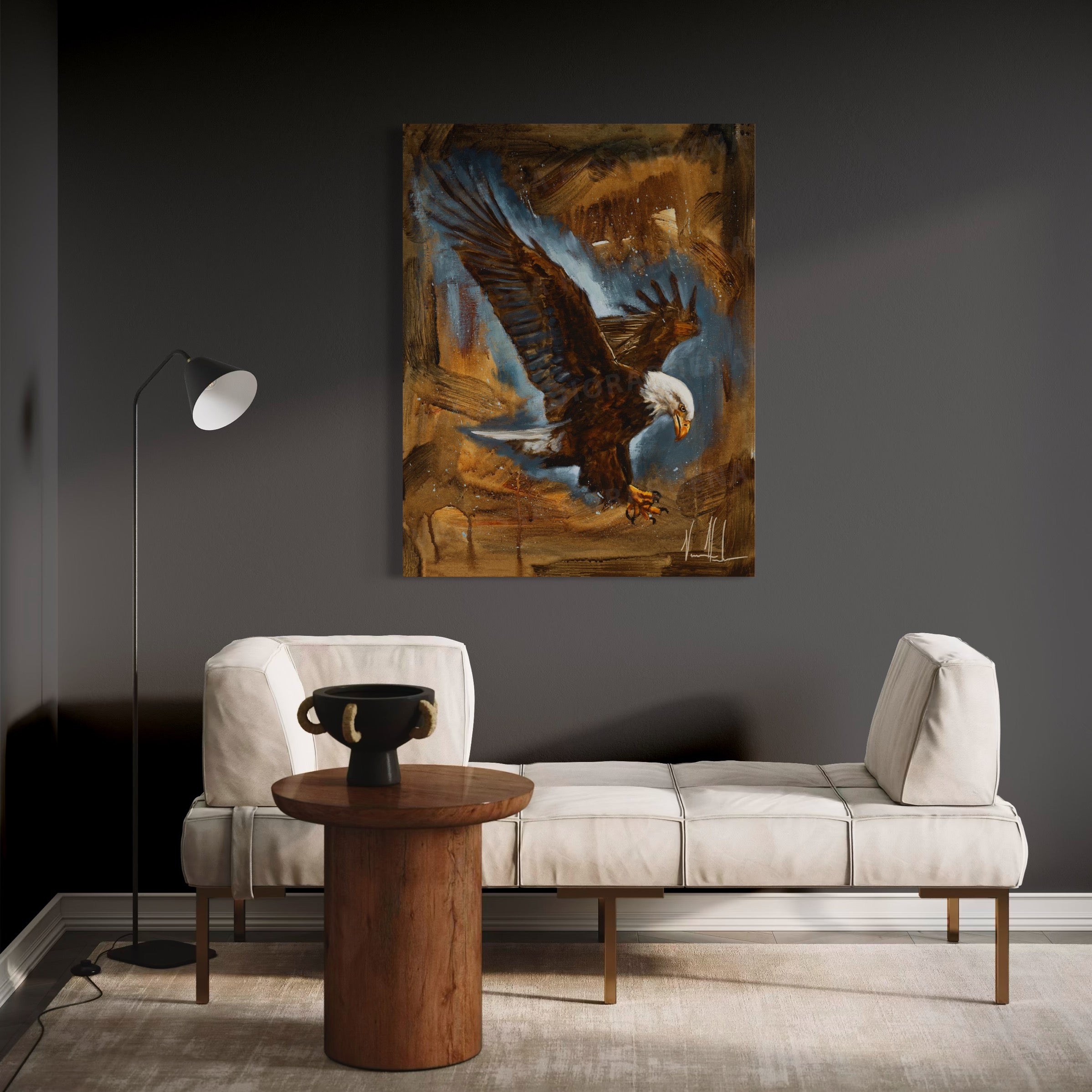Take to Flight Patriotic Art Print Vanessa Horabuena