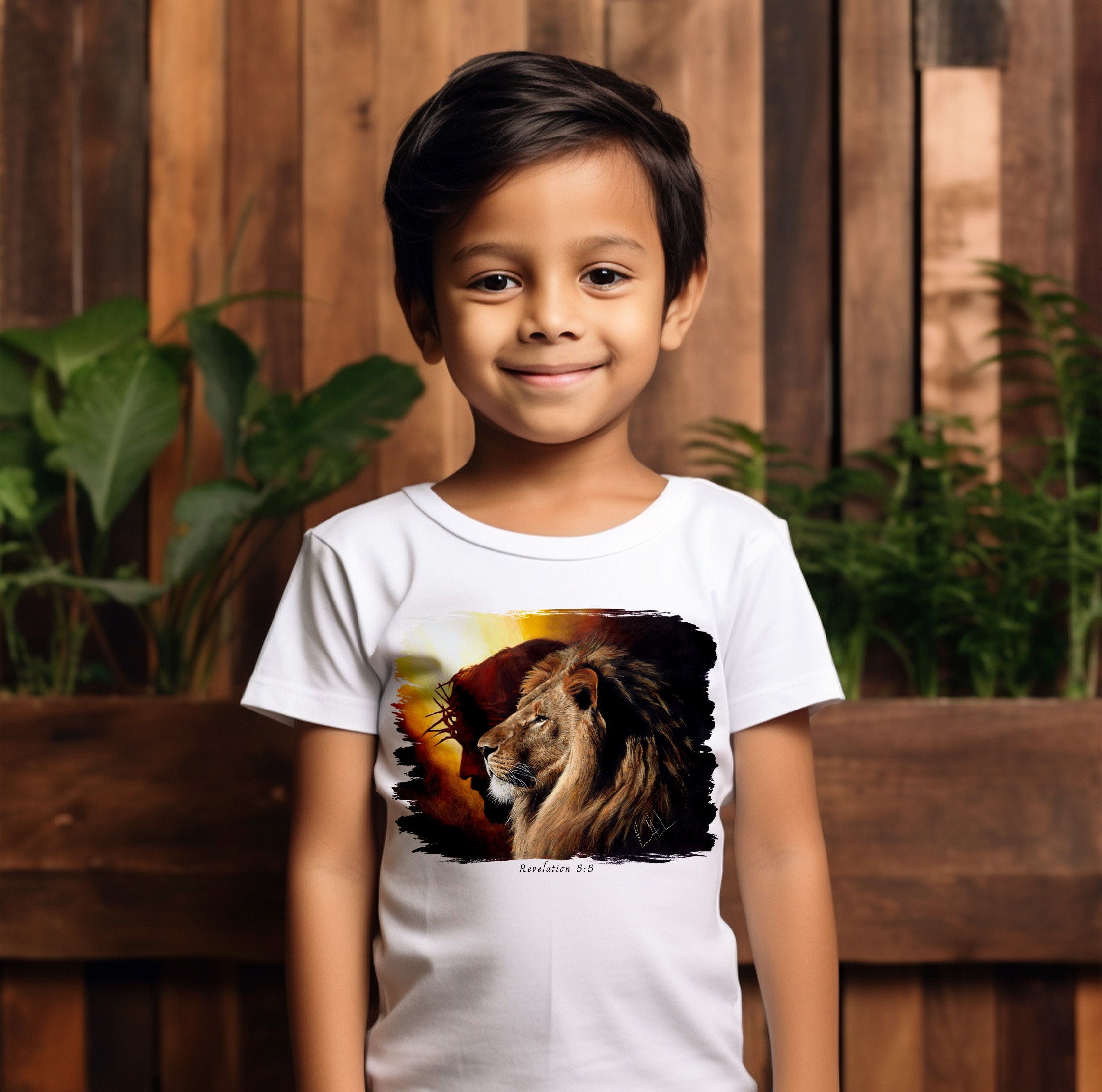 Kids T (Organic Cotton) - The Lion of Judah Organic Cotton Vanessa Horabuena