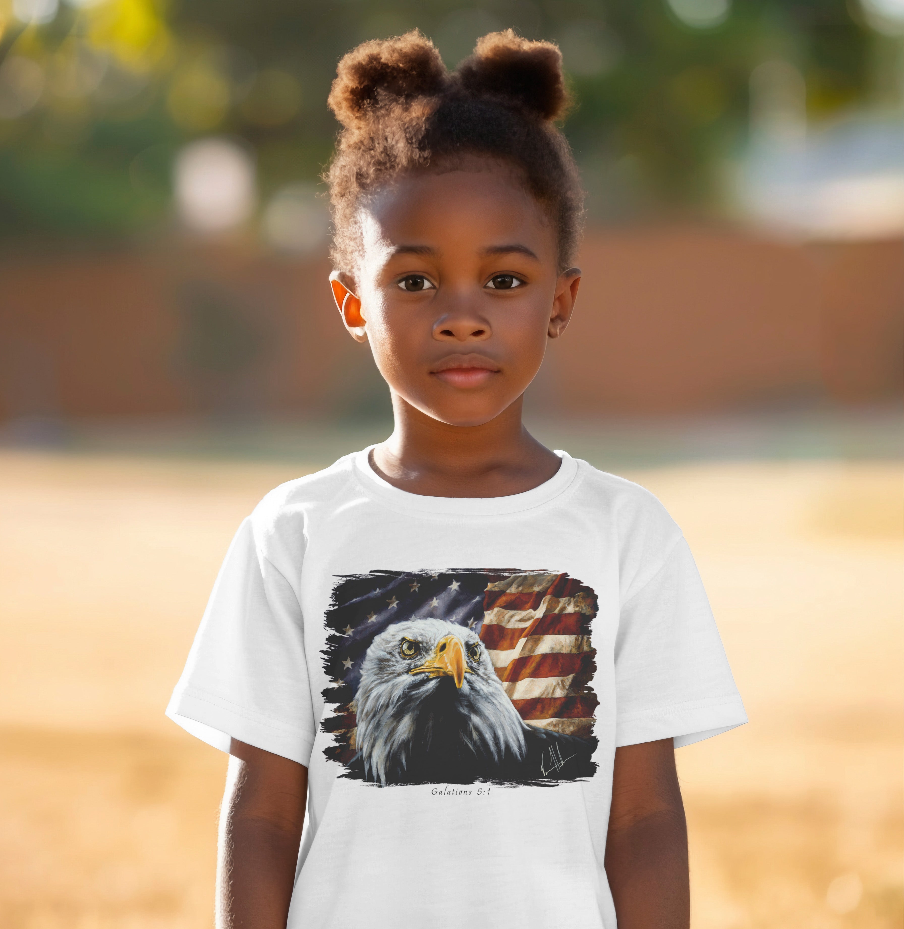 Kids T (Organic Cotton) - The Fight for Freedom Organic Cotton Vanessa Horabuena