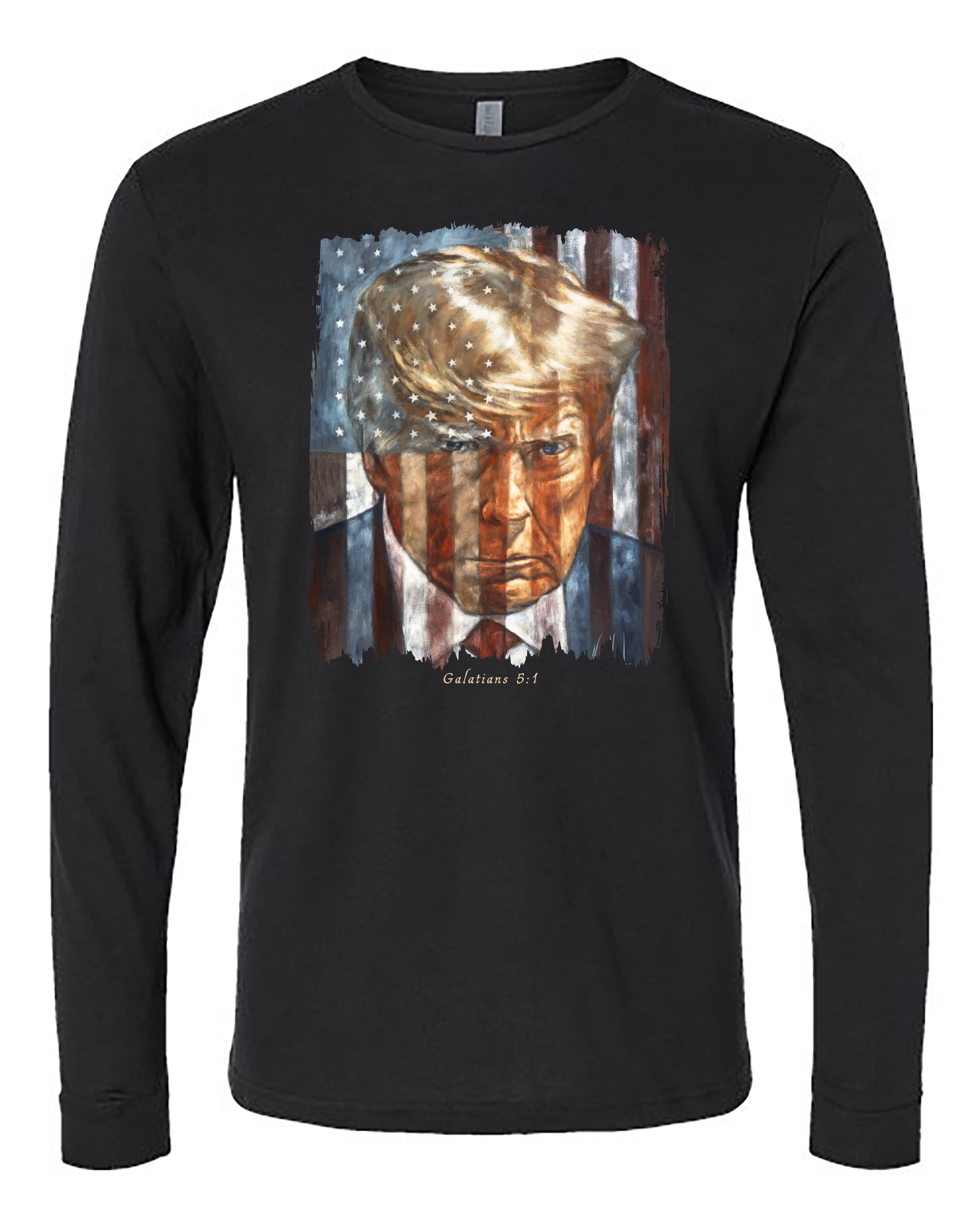 The Cost of Freedom - Unisex T-Shirt Vanessa Horabuena Long Sleeve Black Small