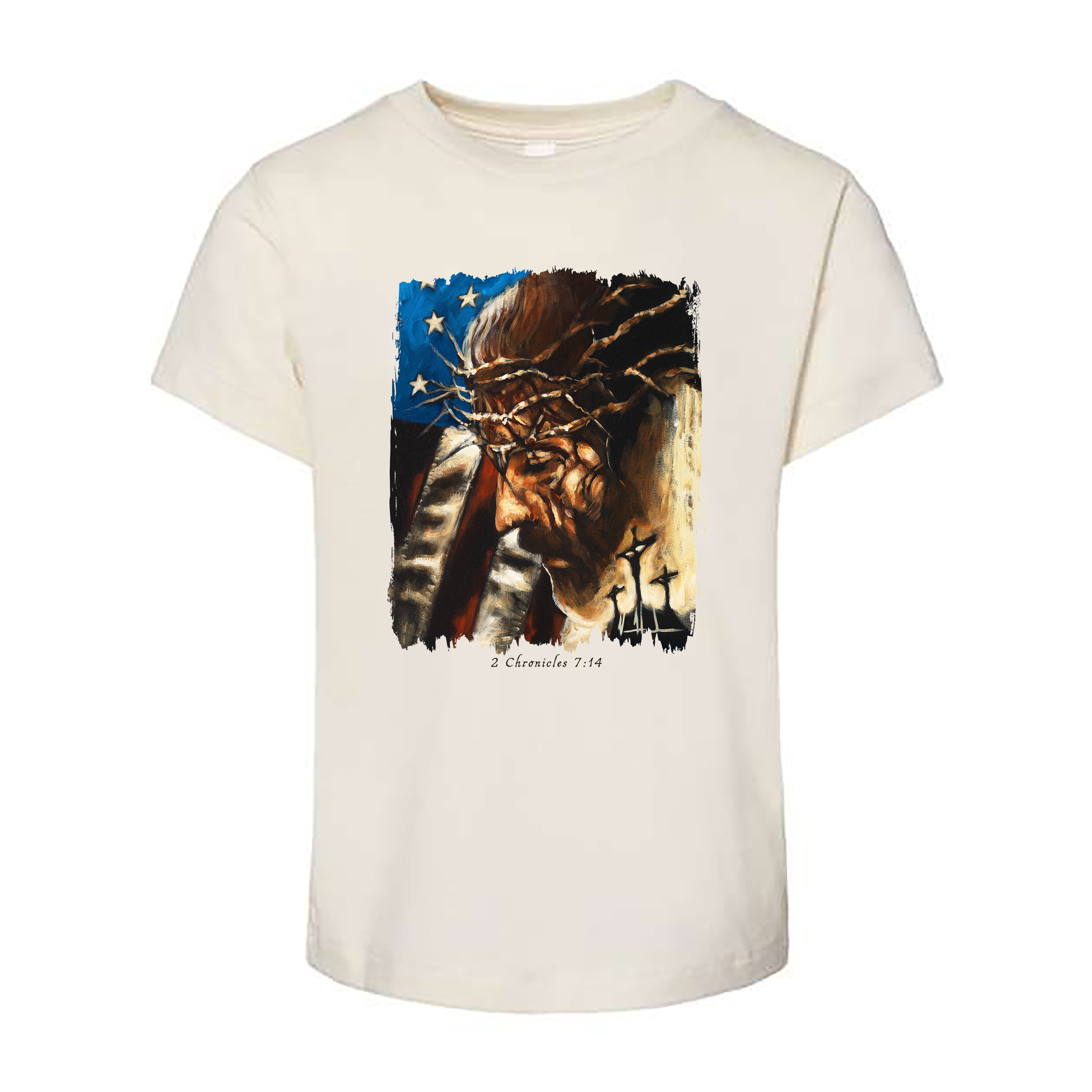 Kids T (Organic Cotton) - One Nation Under God Organic Cotton Vanessa Horabuena Toddler Natural 2T