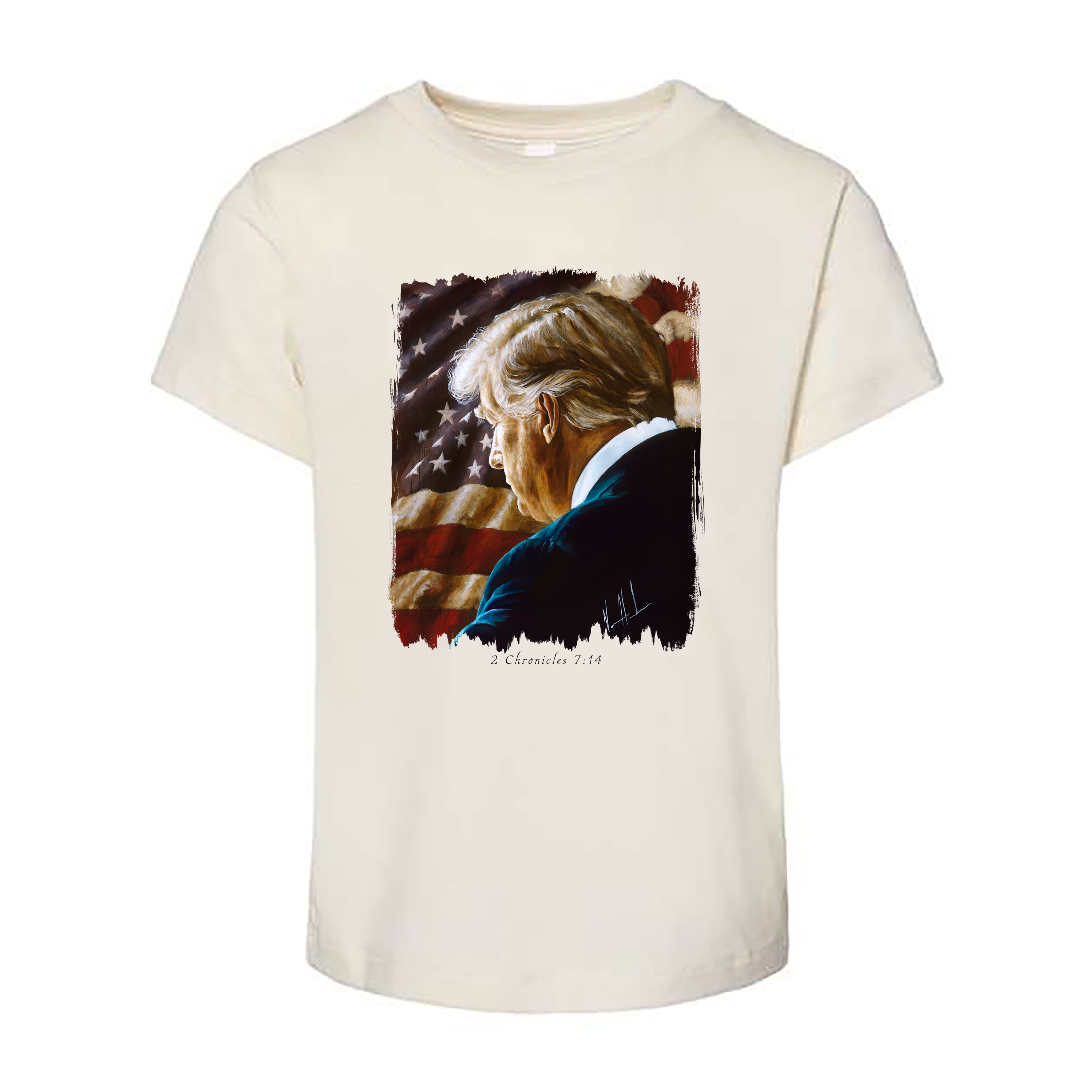 Kids T (Organic Cotton) - Prayers for Our Nation Organic Cotton Vanessa Horabuena Toddler Natural 2T