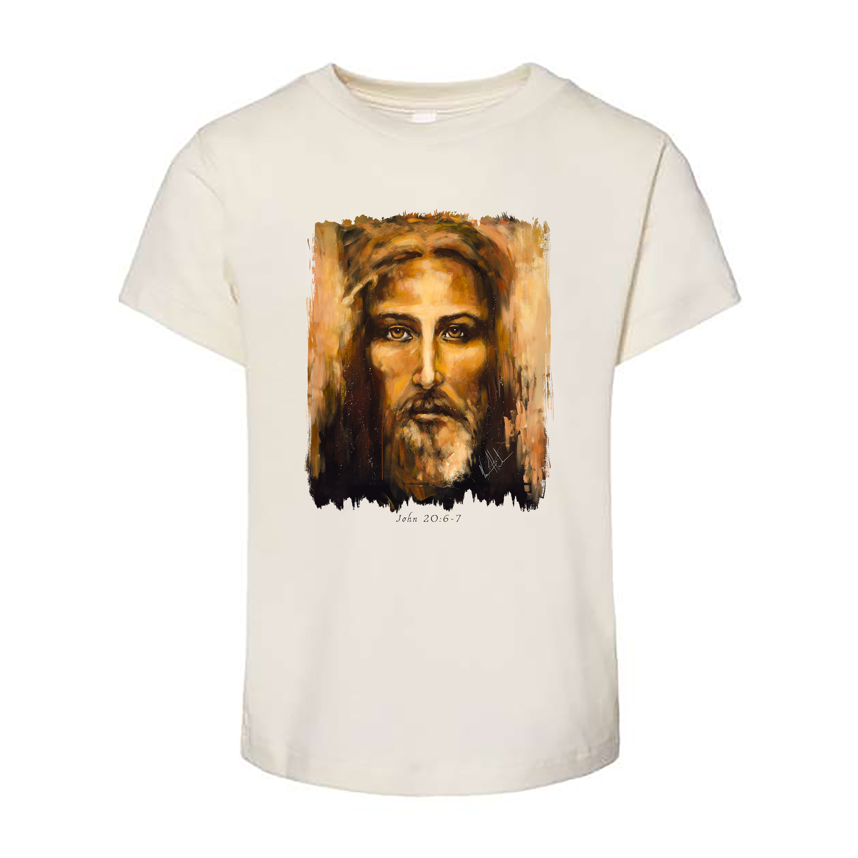 The Shroud of Turin - Resurrection Light - Kids T (Organic Cotton) Organic Cotton Vanessa Horabuena