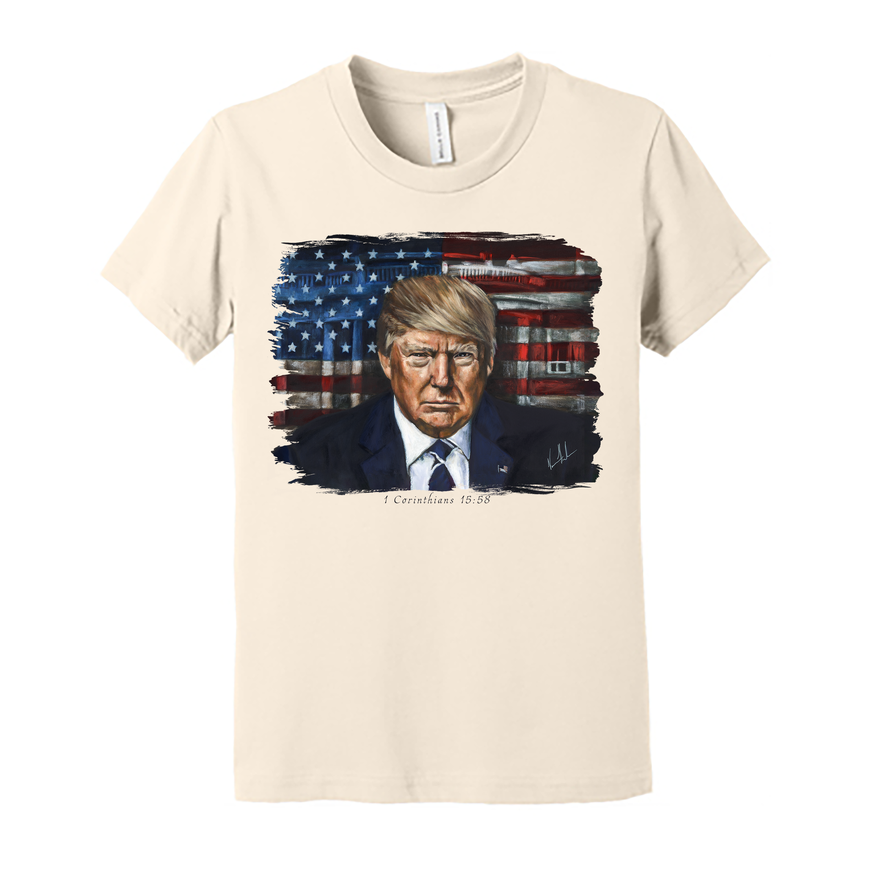 Kids T (Organic Cotton) - Commander in Chief Organic Cotton Vanessa Horabuena Youth Natural Small