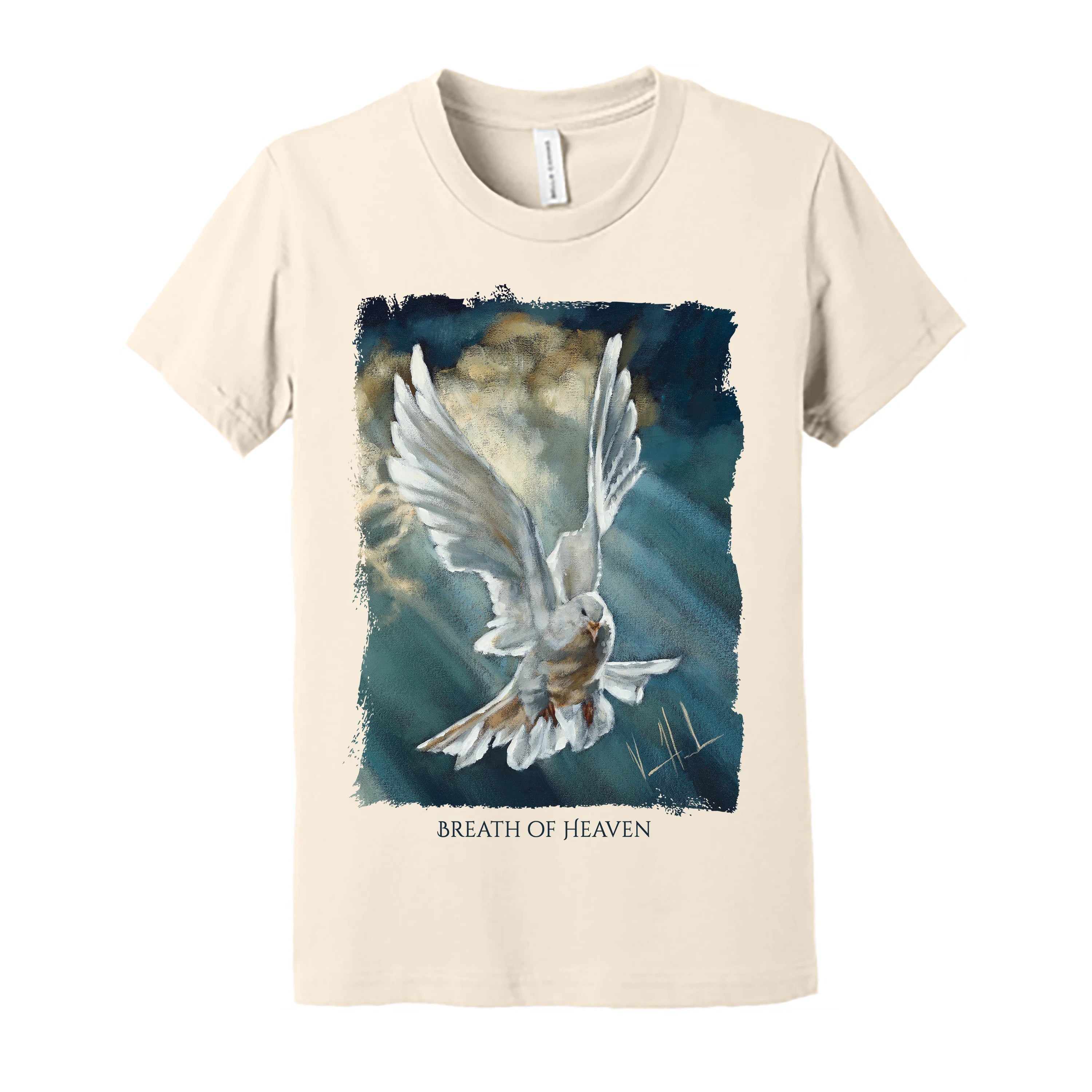 Kids T - Breath of Heaven - (Organic Cotton) Organic Cotton Vanessa Horabuena Youth Natural Small