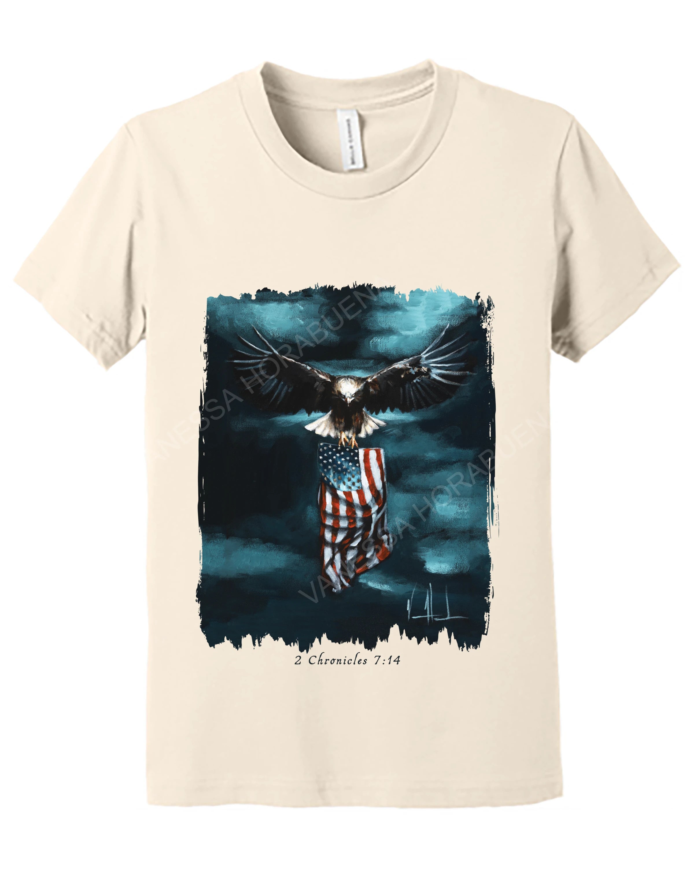 Revive Our Nation - Kids T (Organic Cotton) Vanessa Horabuena Kids Natural Small